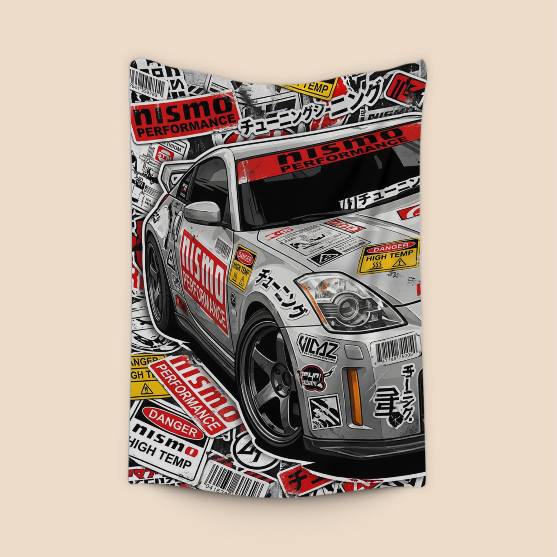 Z33 Nismo Performance: Sticker Bomb Illustration