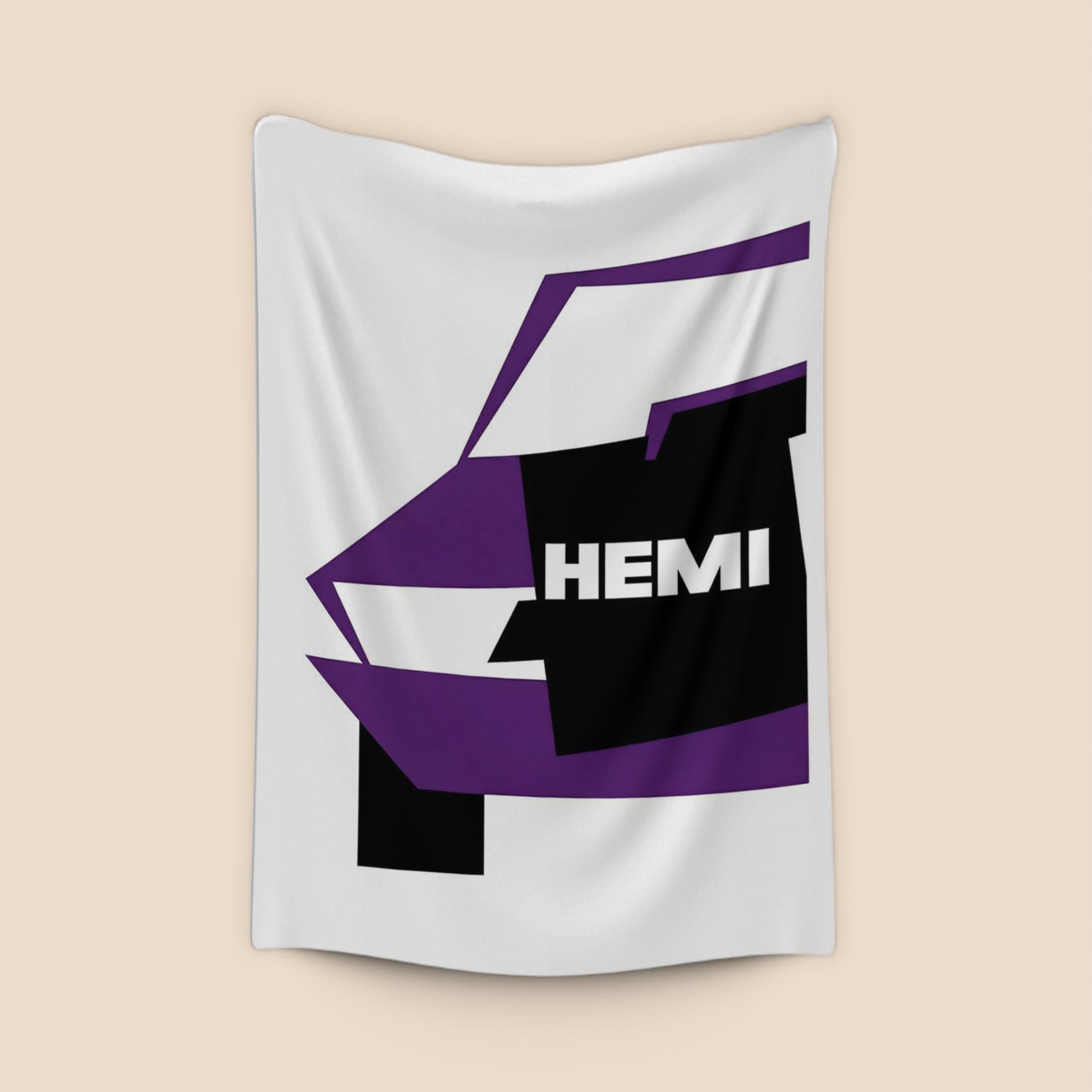 HEMI 'Cuda Geometric Abstract