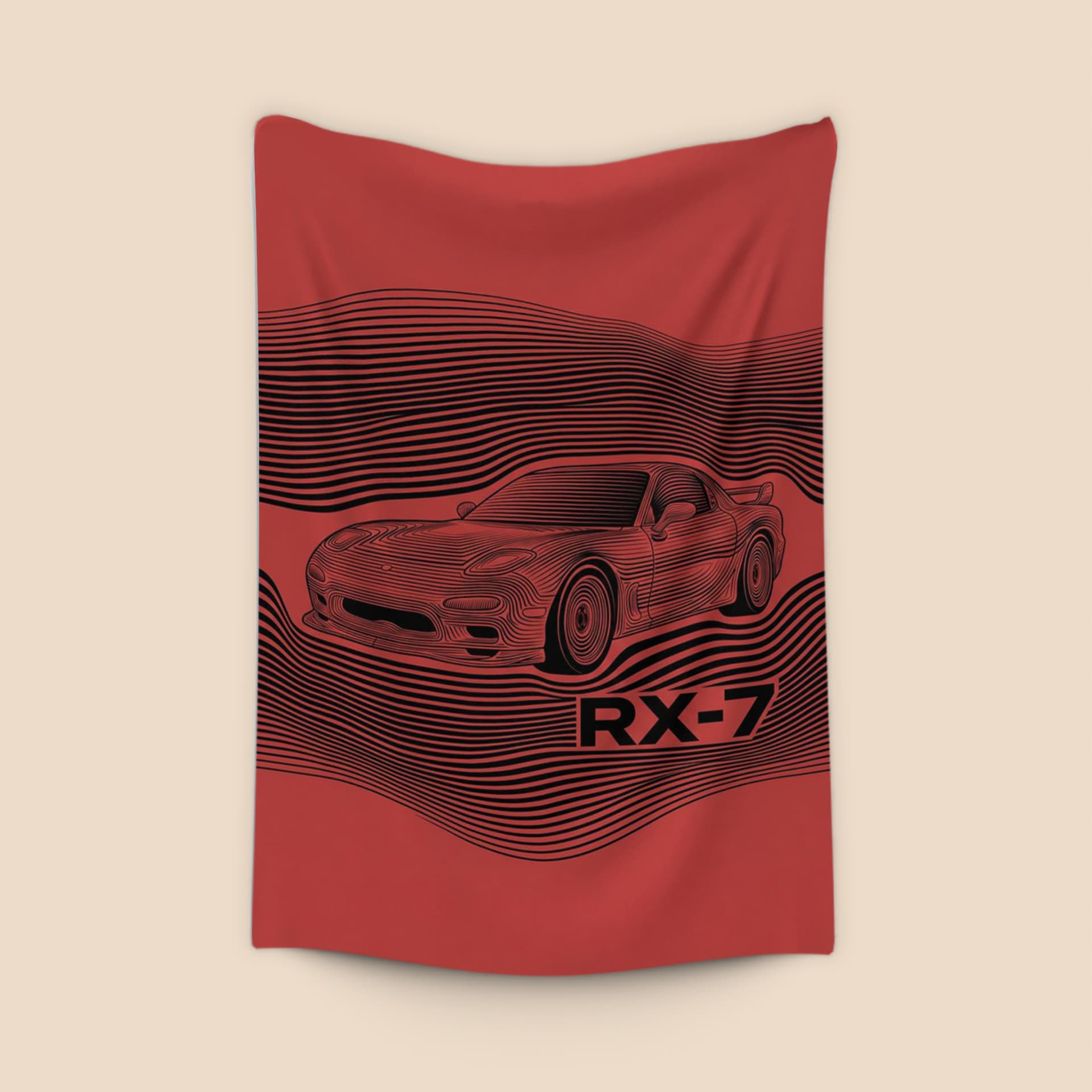RX-7 Aerodynamic Flow
