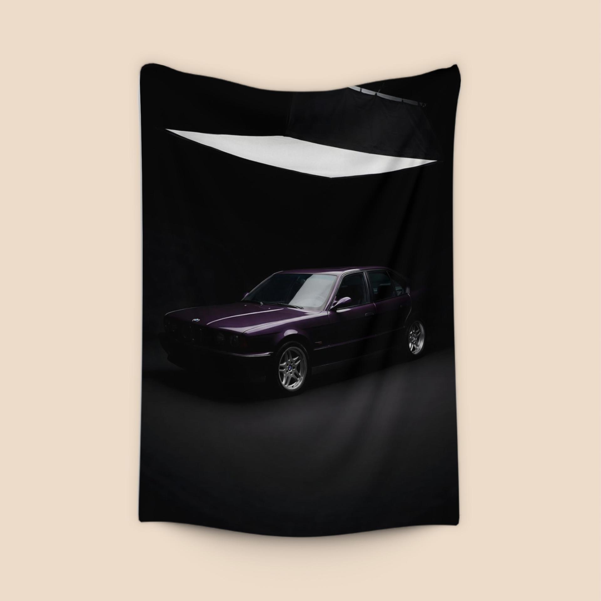 BMW E34 M5: Techno Violet Studio Masterpiece