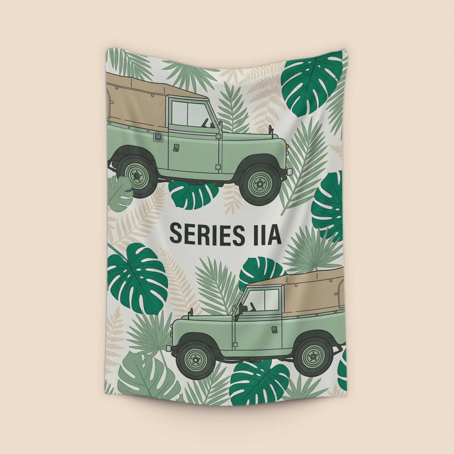 Land Rover Series IIA: Tropical Expedition Graphic