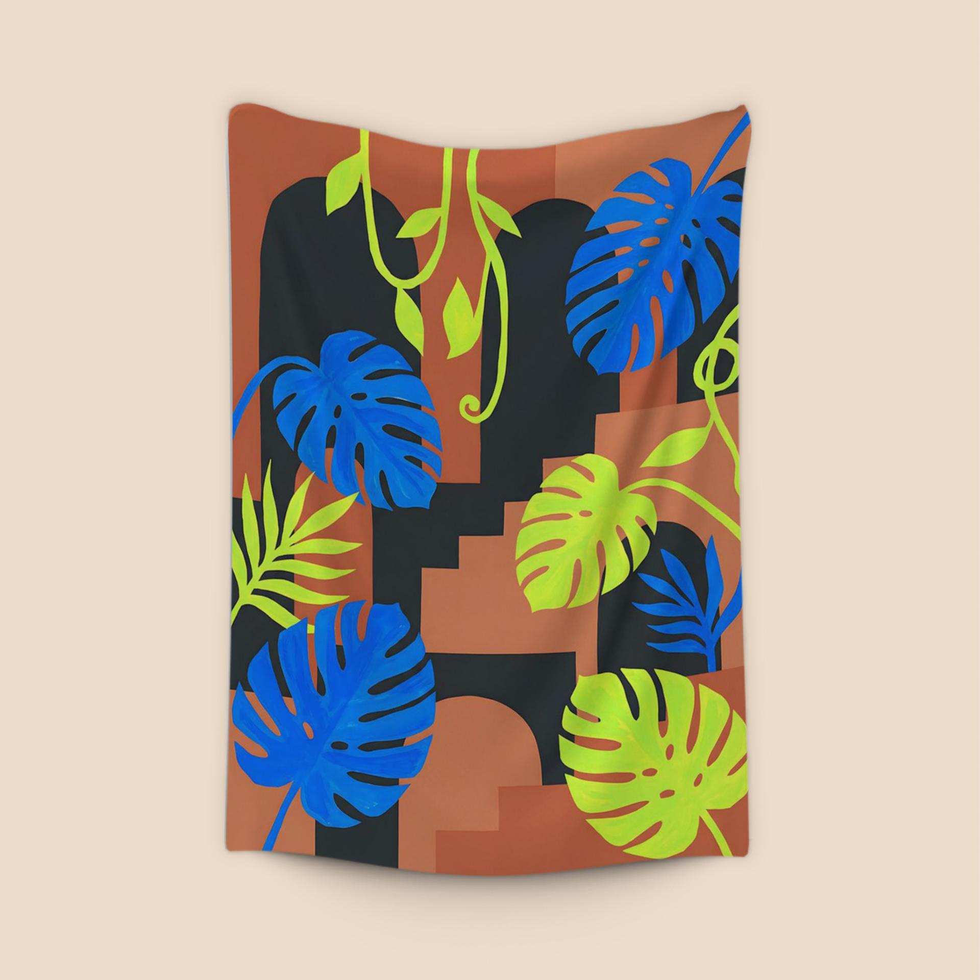 Tropical Arches: A Modern Botanical Study