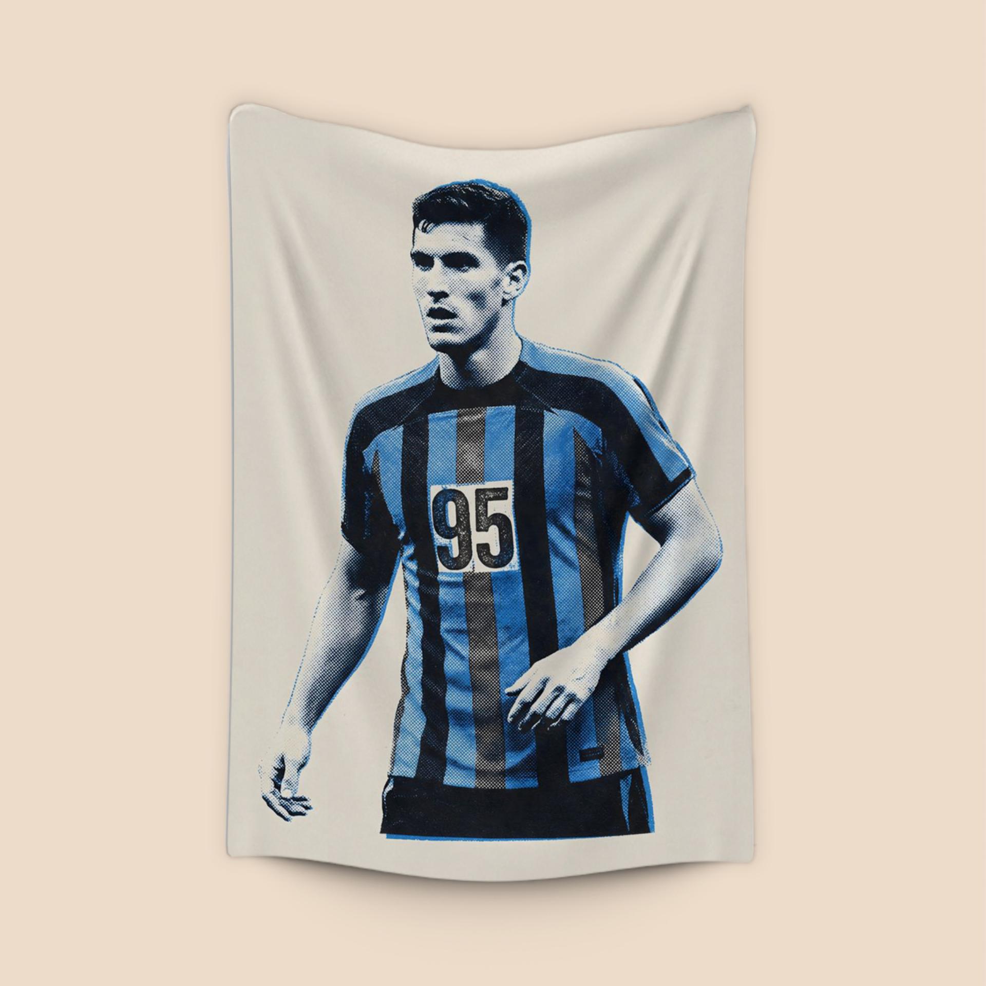 Bastoni Number 95 Halftone Art