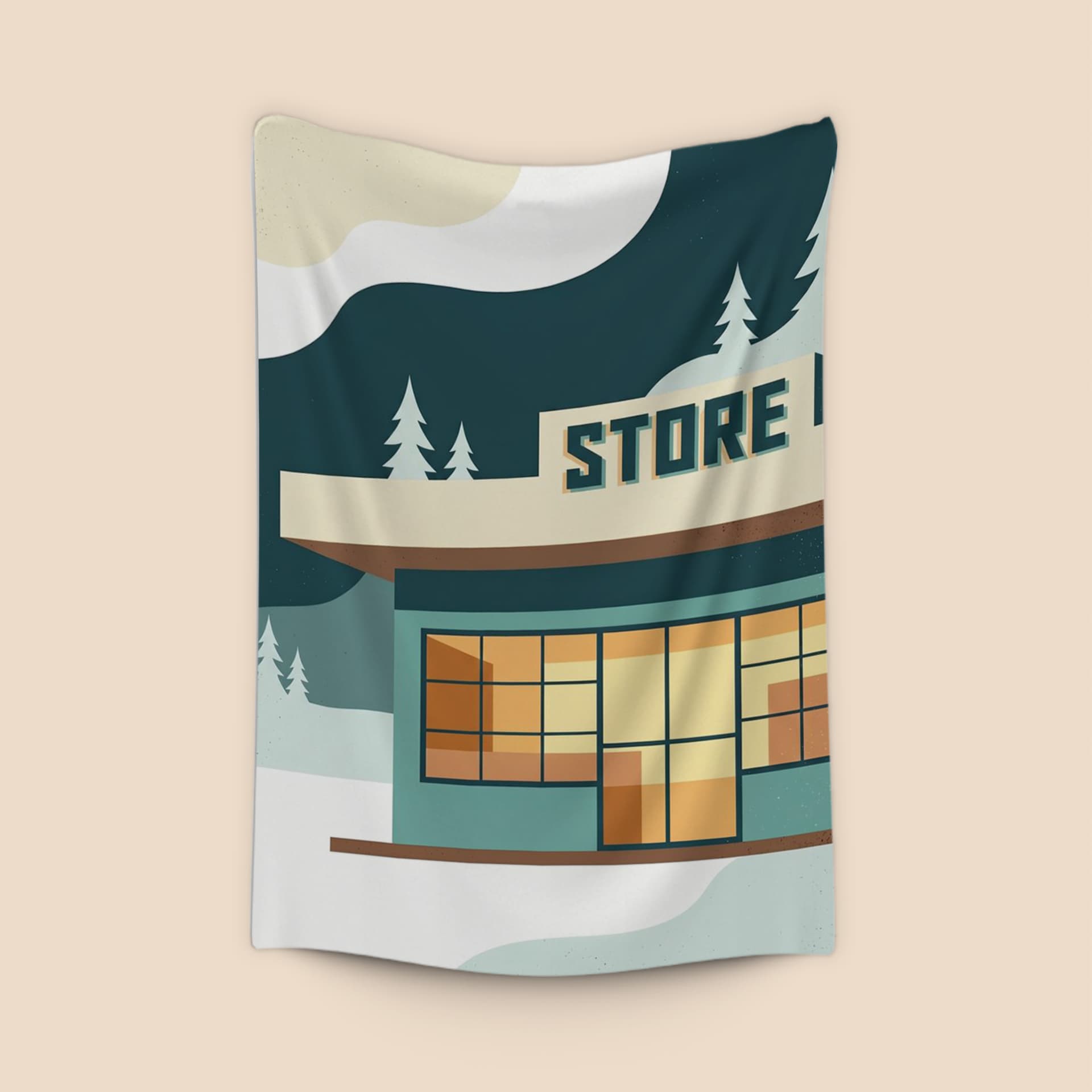 Quiet Winter Storefront