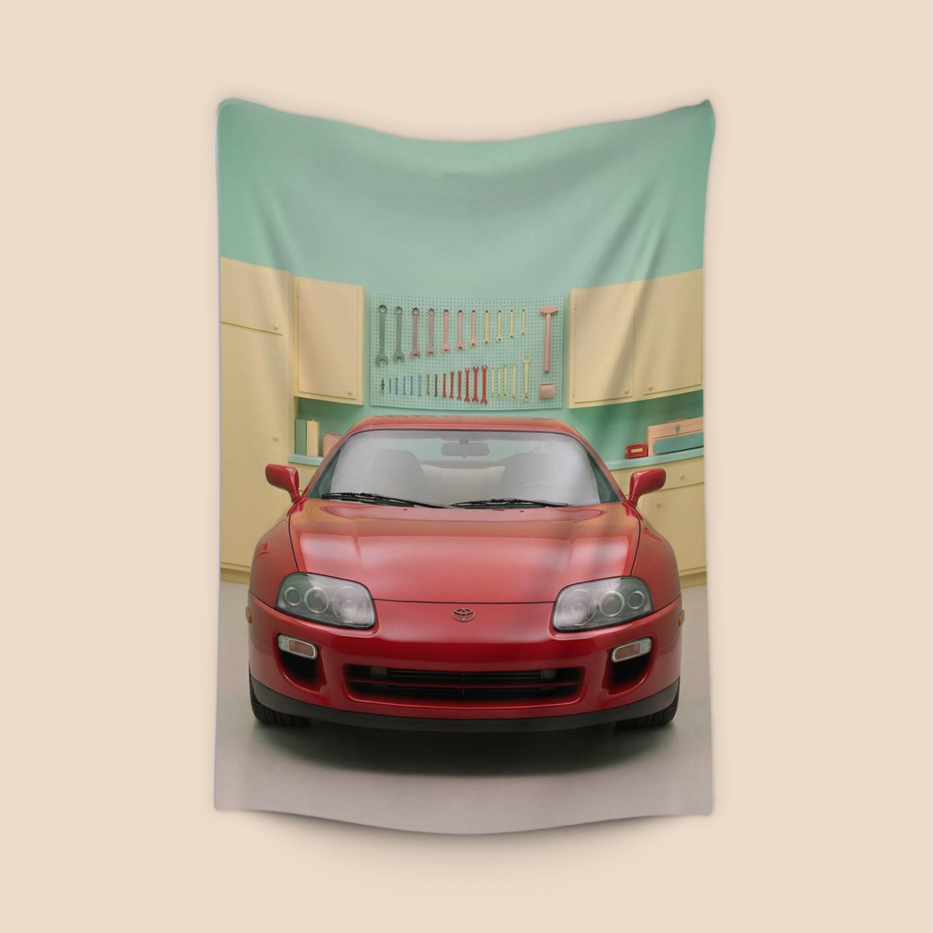 Red Supra Pastel Garage Symmetry