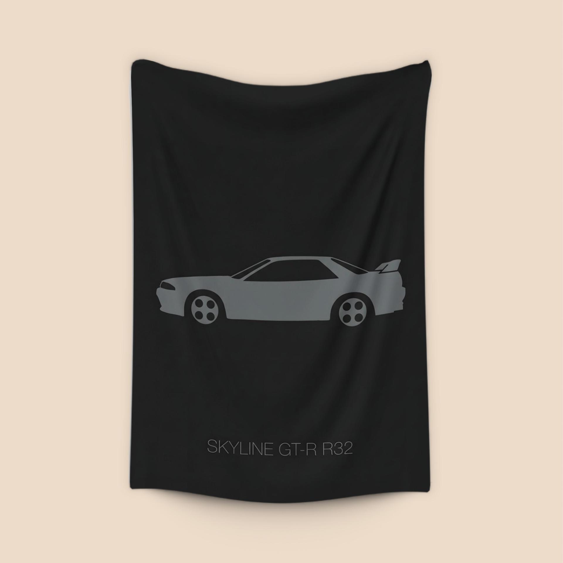 Nissan Skyline GT-R R32: Minimalist Silhouette