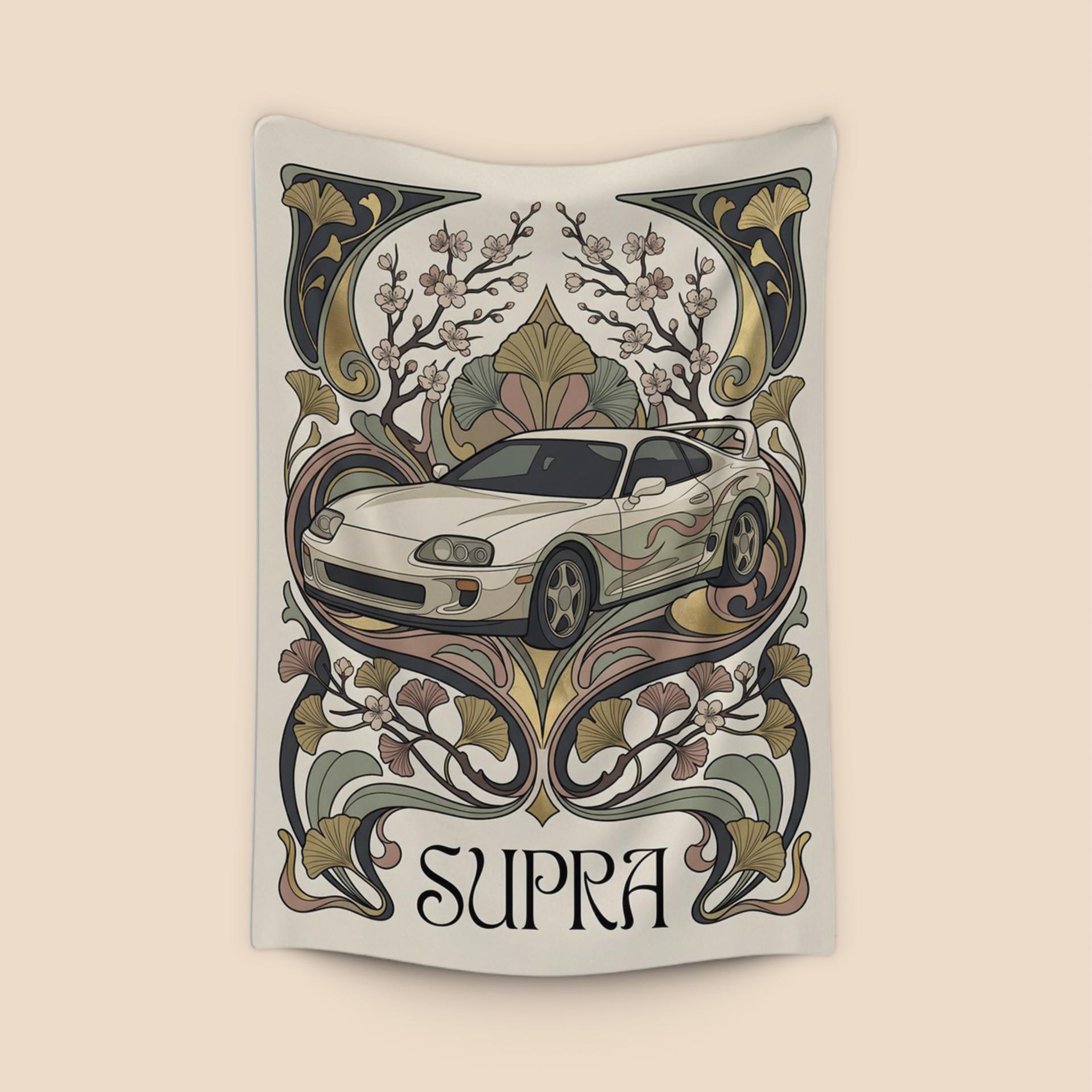 Art Nouveau Toyota Supra A80