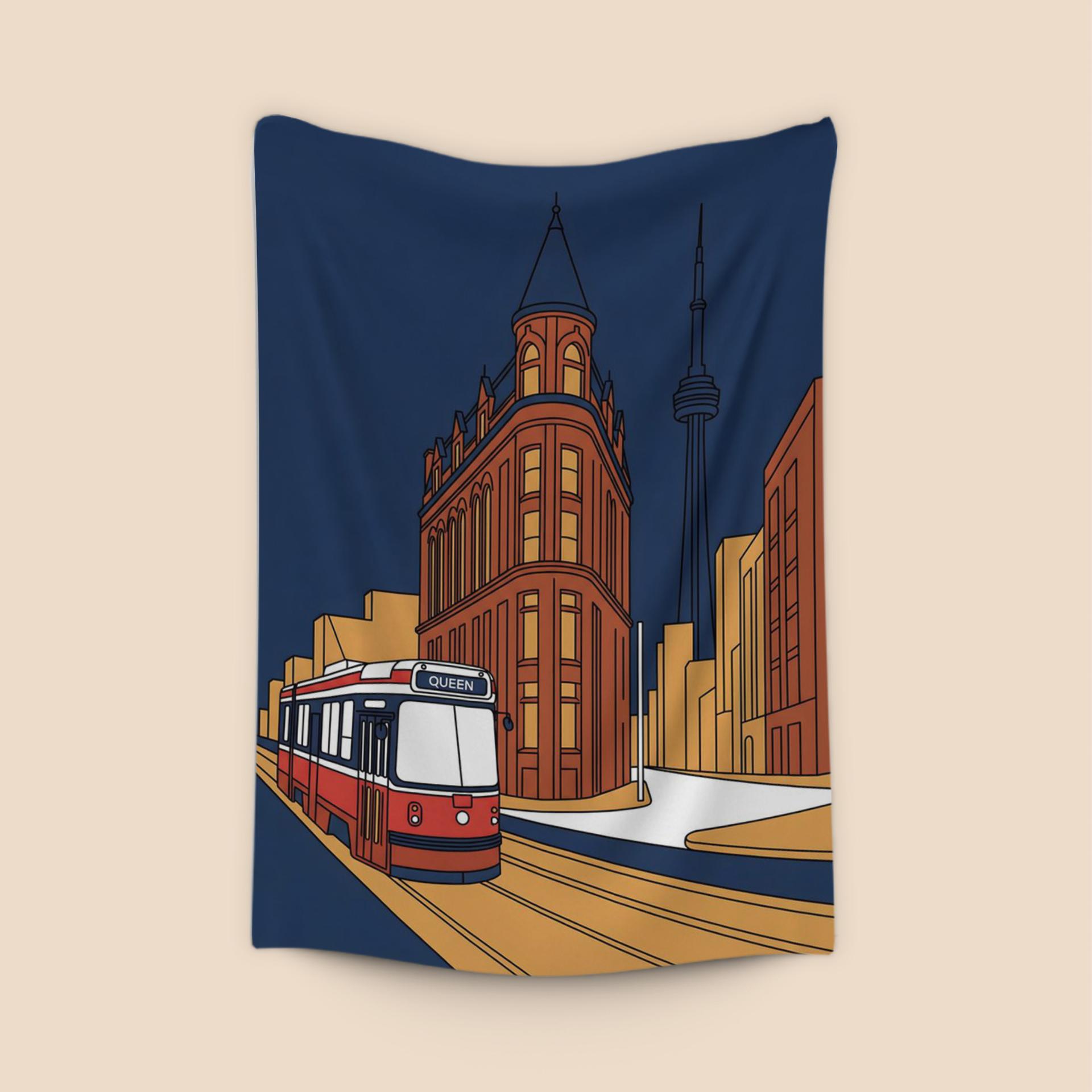 Toronto Urban Transit: Gooderham and CN Tower