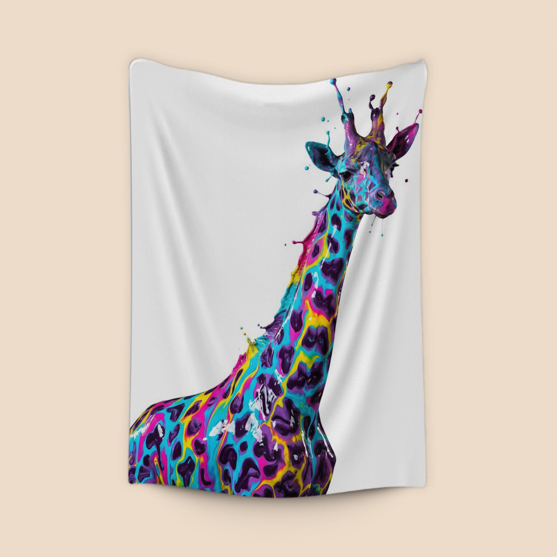 Chromatic Splash Giraffe