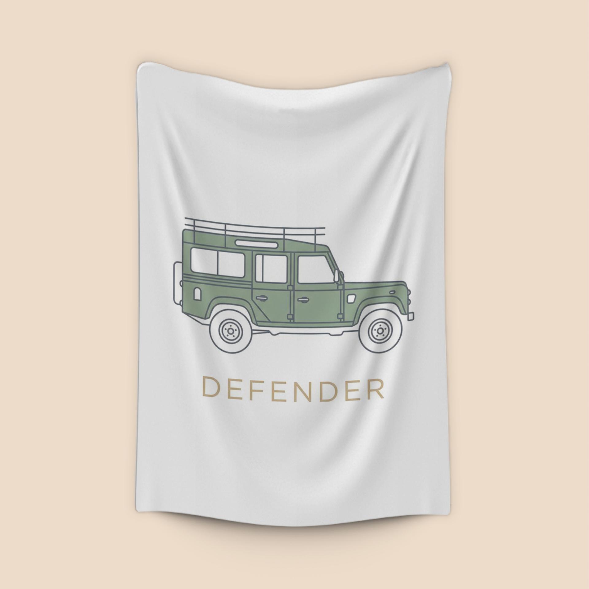 Minimalist Sage Defender 110 Illustration