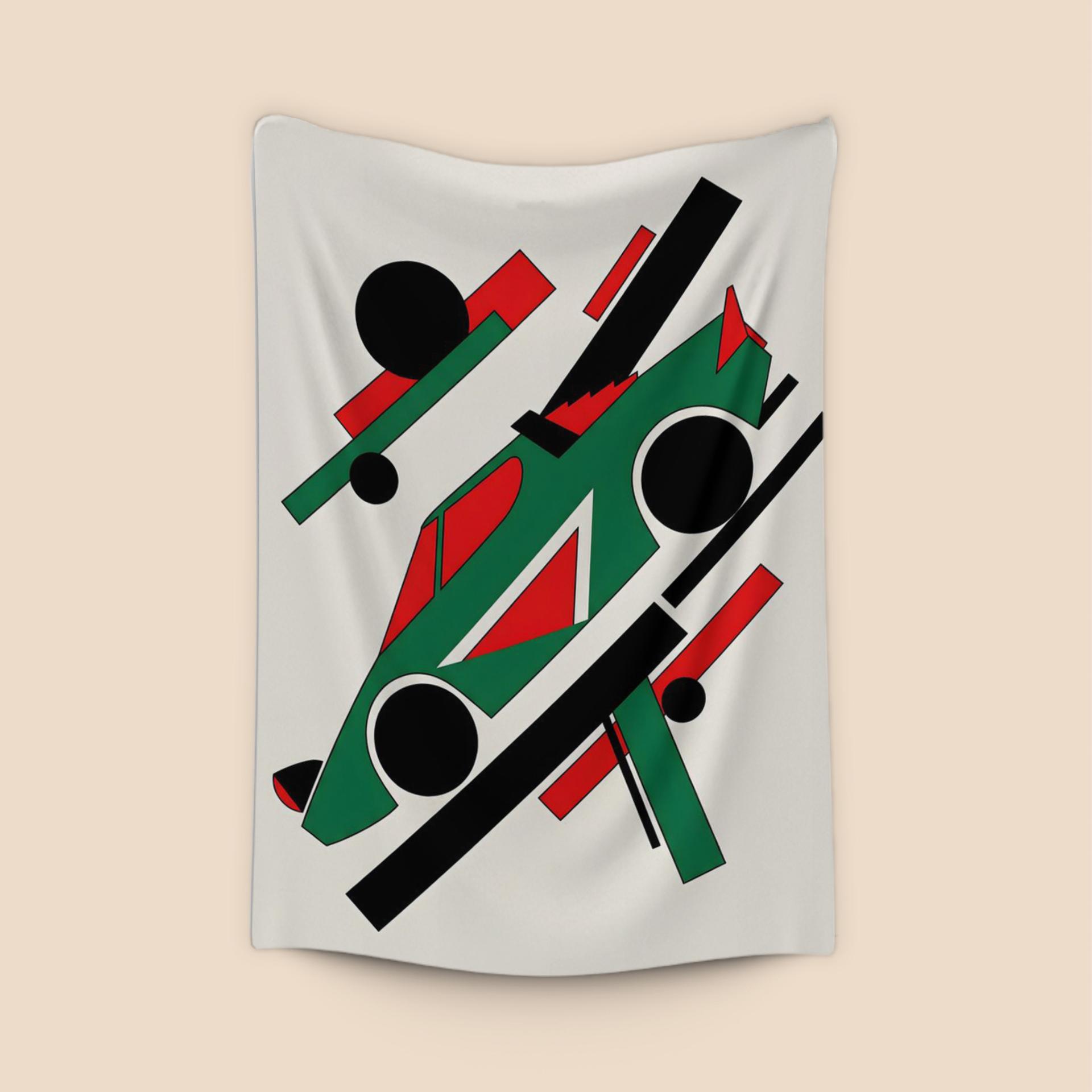 Lancia Stratos: Constructivist Rally Geometry