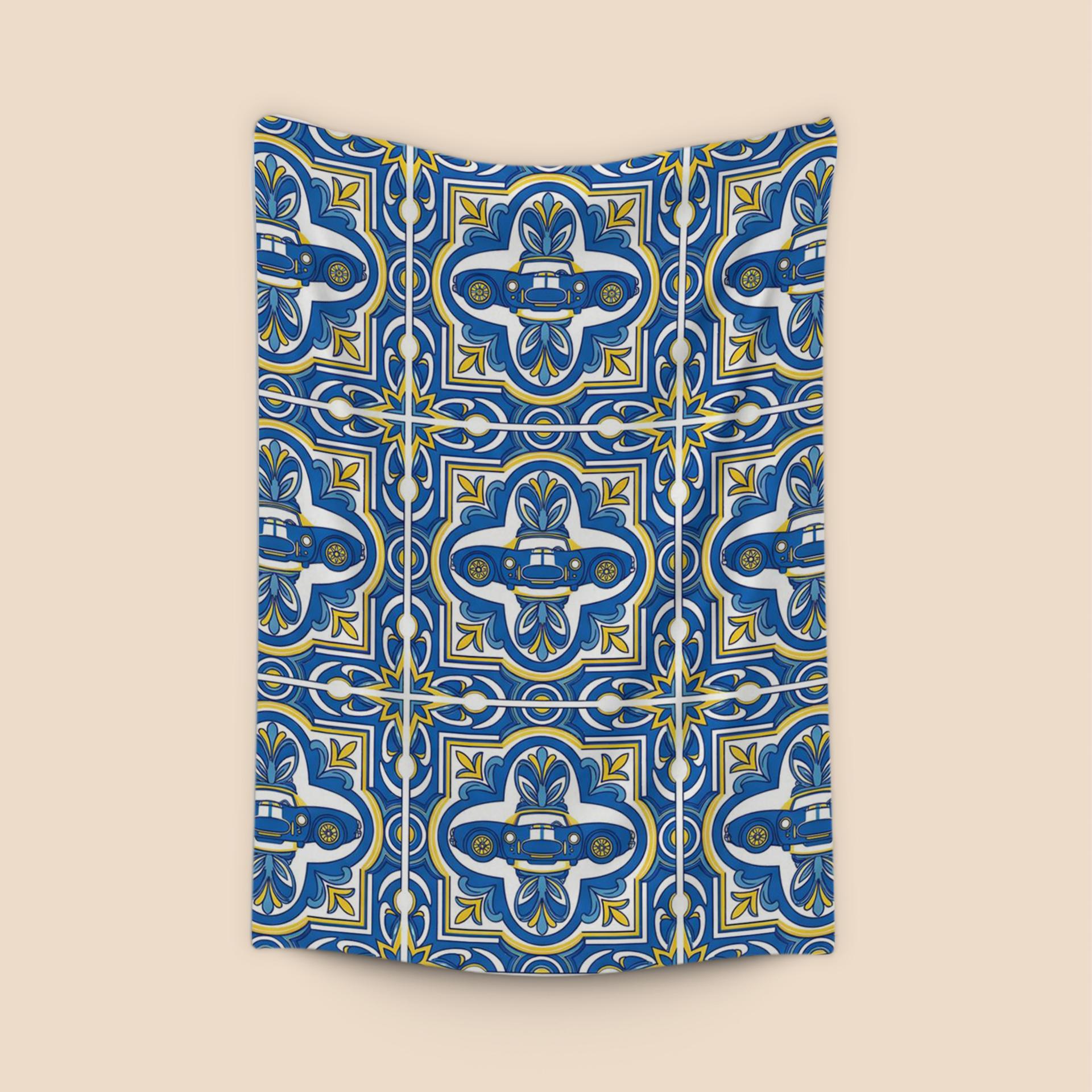 Shelby Cobra Azulejo Tile Pattern