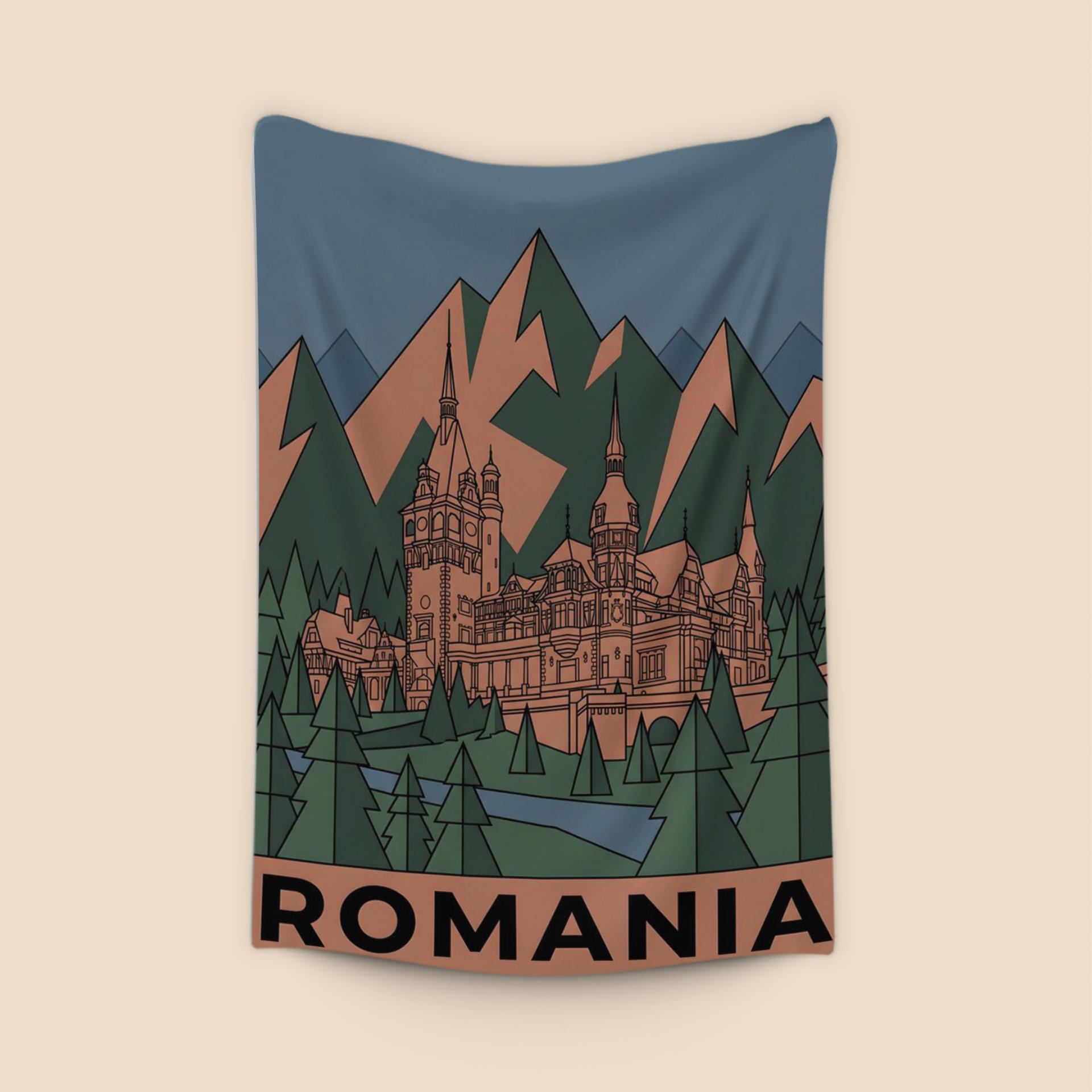 Romania: Peleș Castle and the Carpathians