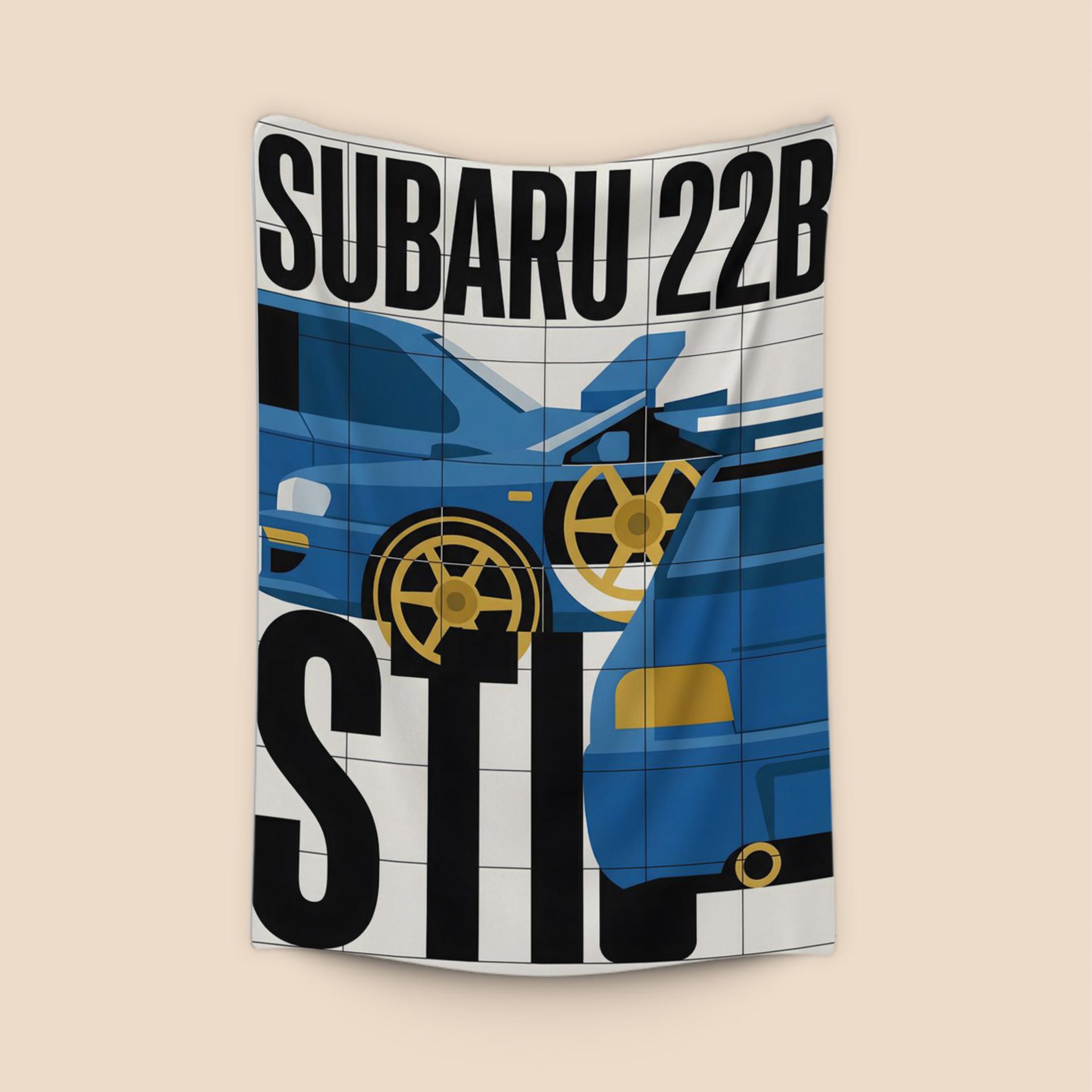 Subaru 22B STi: Graphic Rally Legend