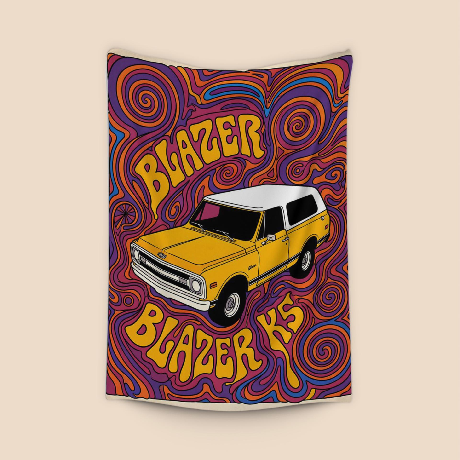 K5 Blazer: Psychedelic Retro Swirl
