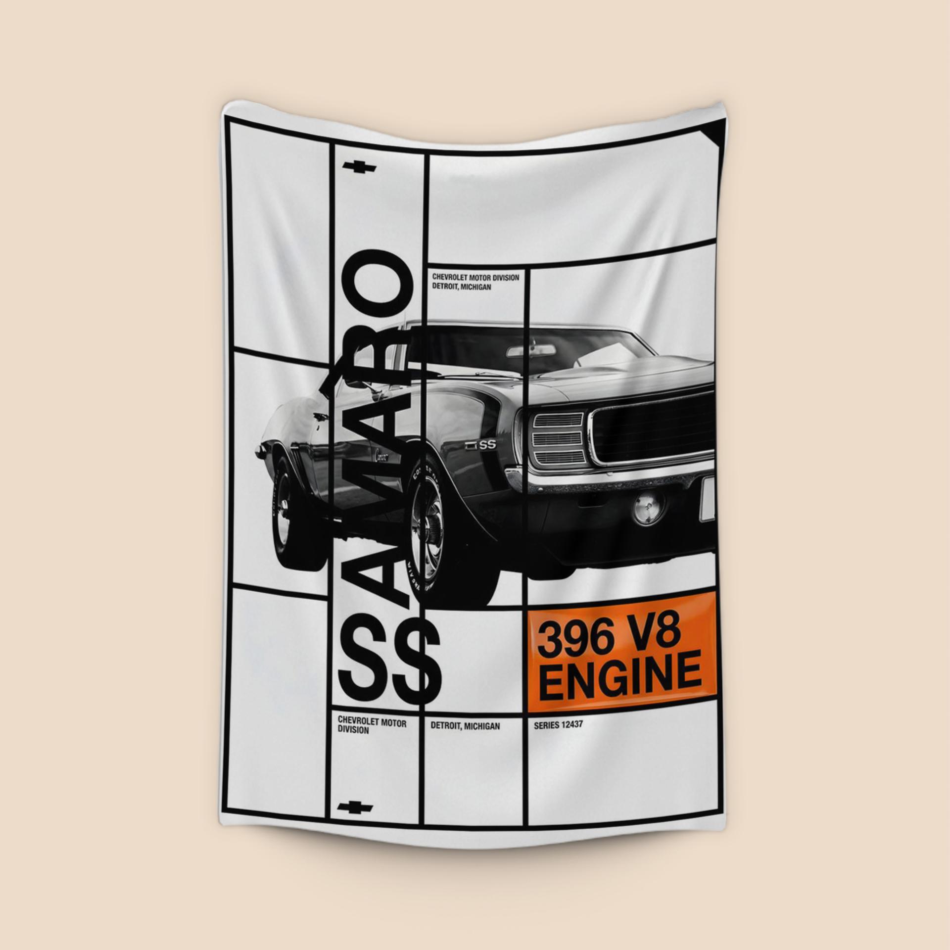 Camaro SS 396 V8 Grid Study