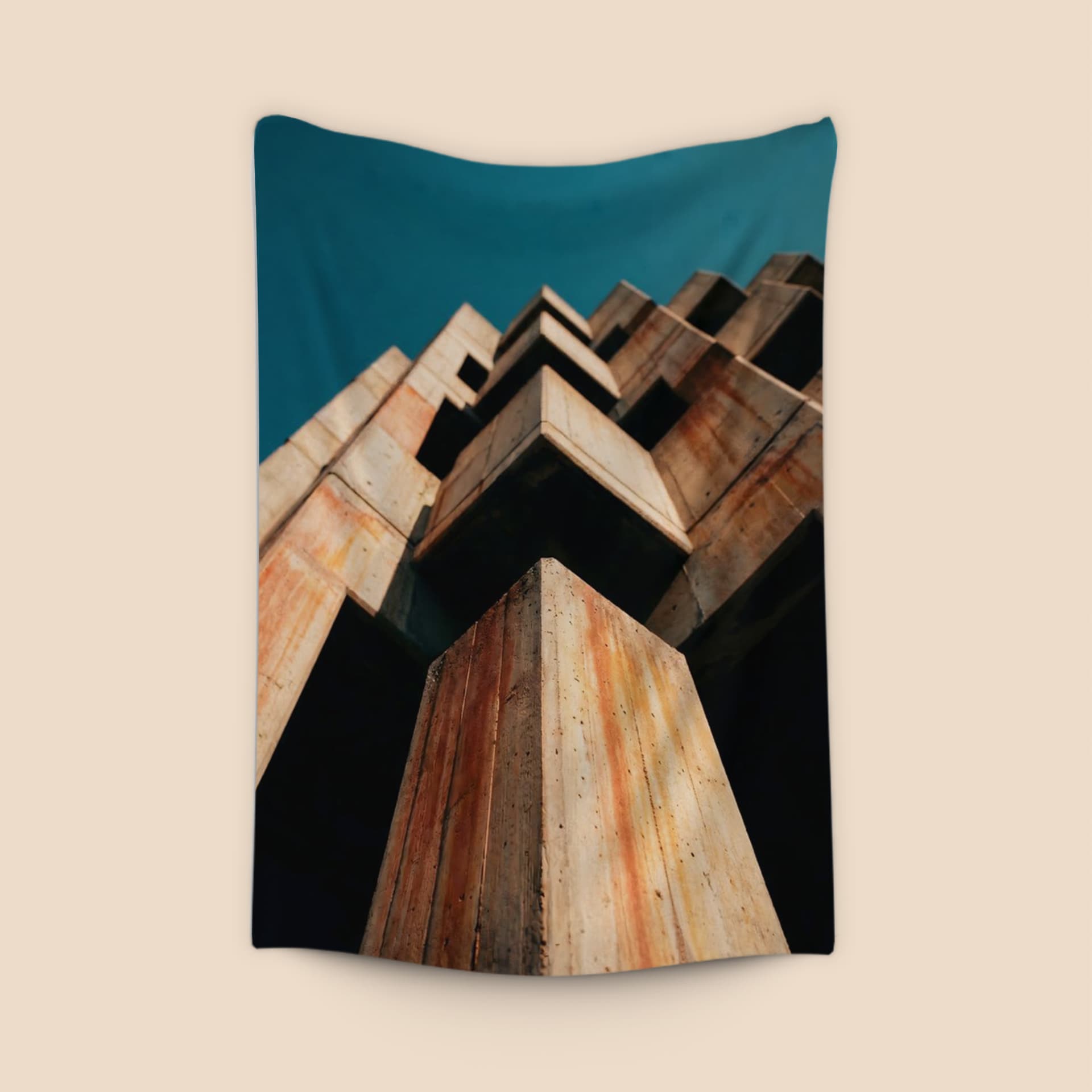 Brutalist Monolith: Modular Concrete Study