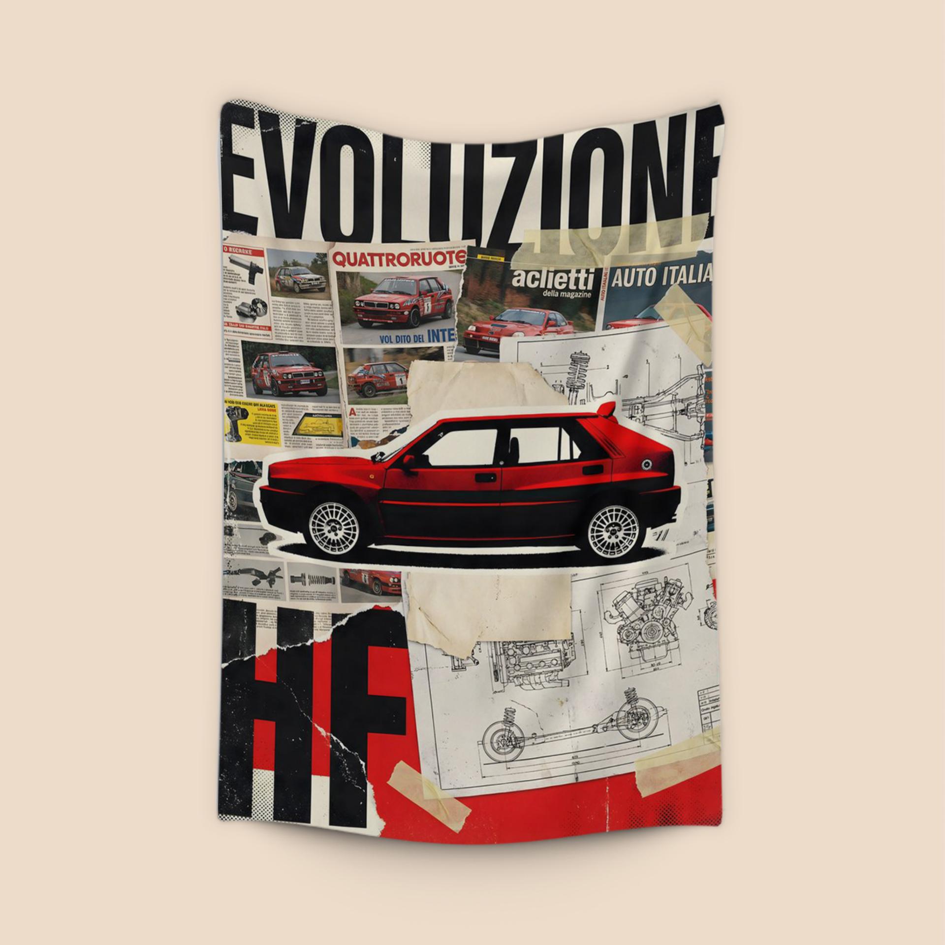 Lancia Delta HF Integrale: Evoluzione Collage