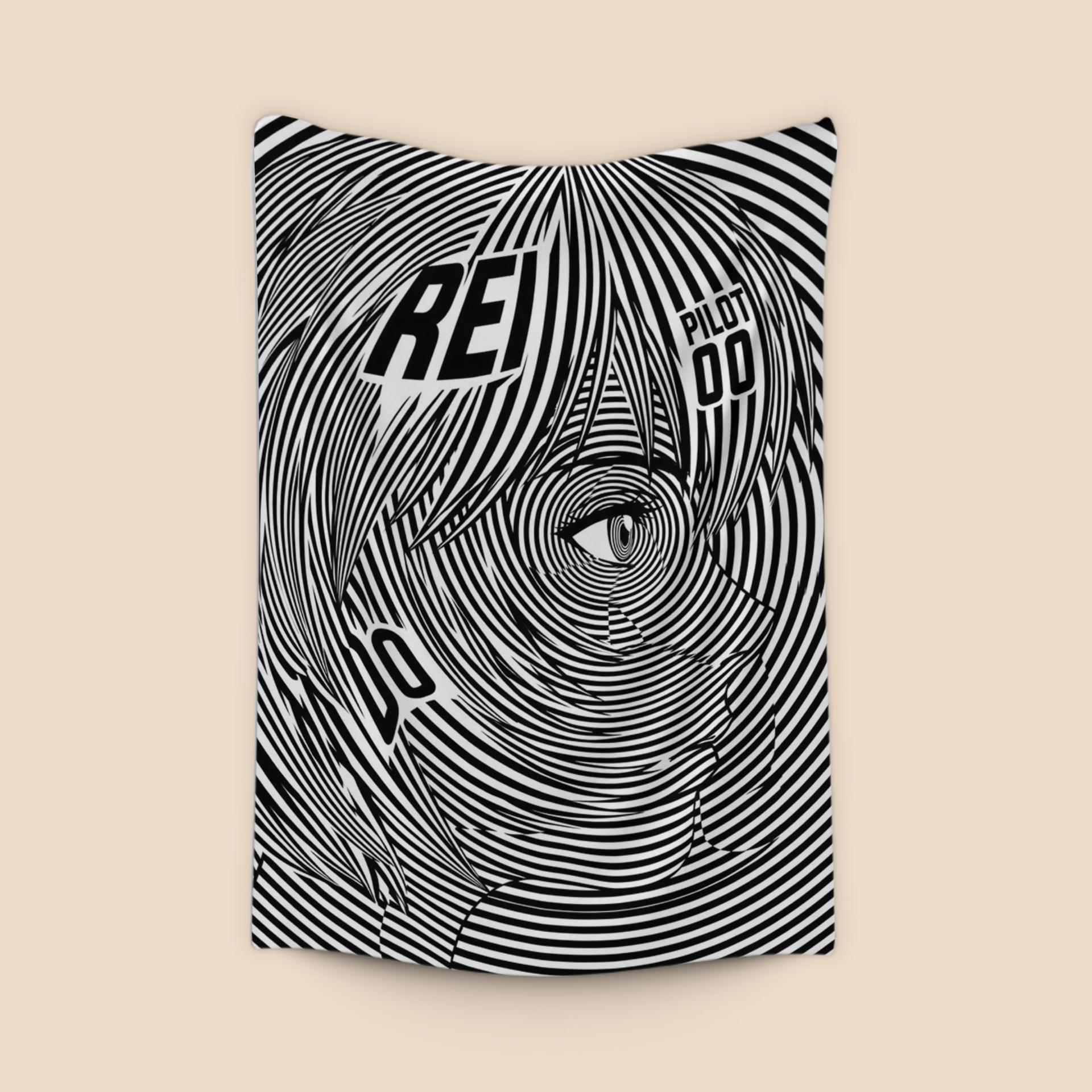 Rei Ayanami: Op Art Synchrony