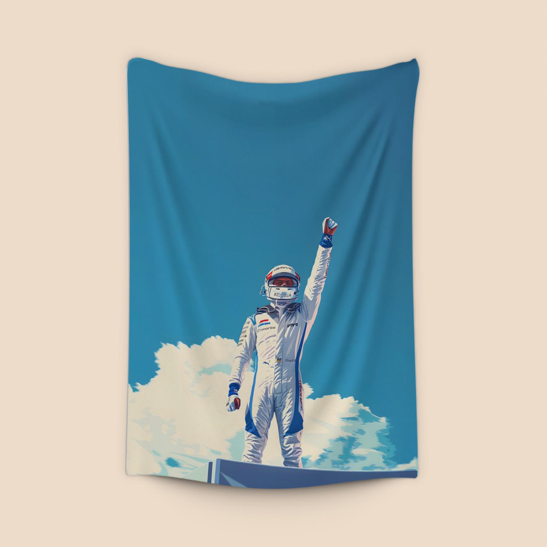 F1 Driver Victory Salute