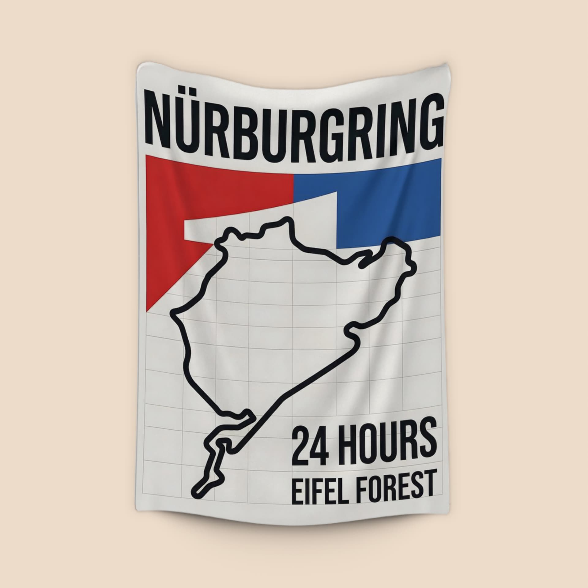 Nürburgring 24 Hours Eifel Forest Graphic Poster