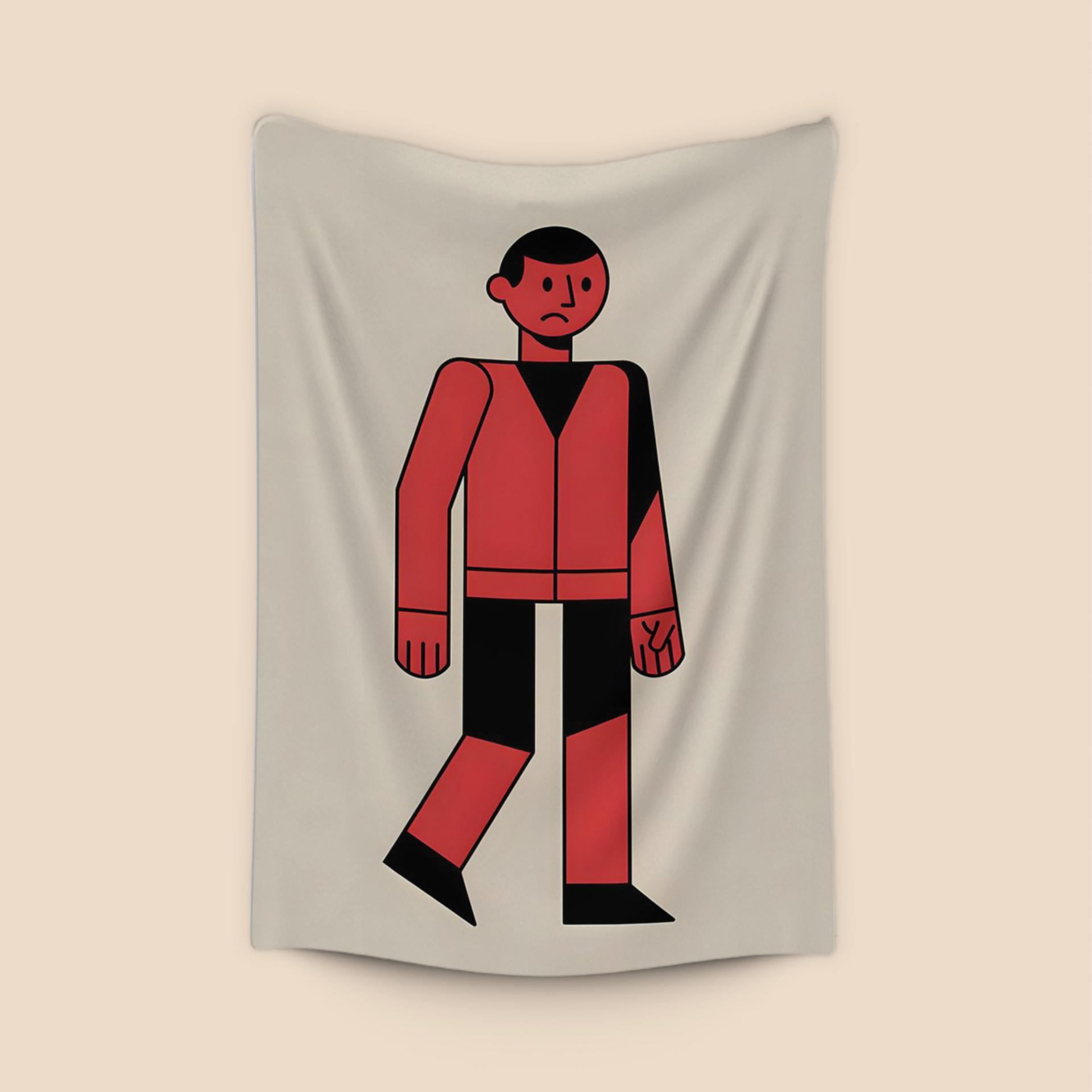 Sad Geometric Walker