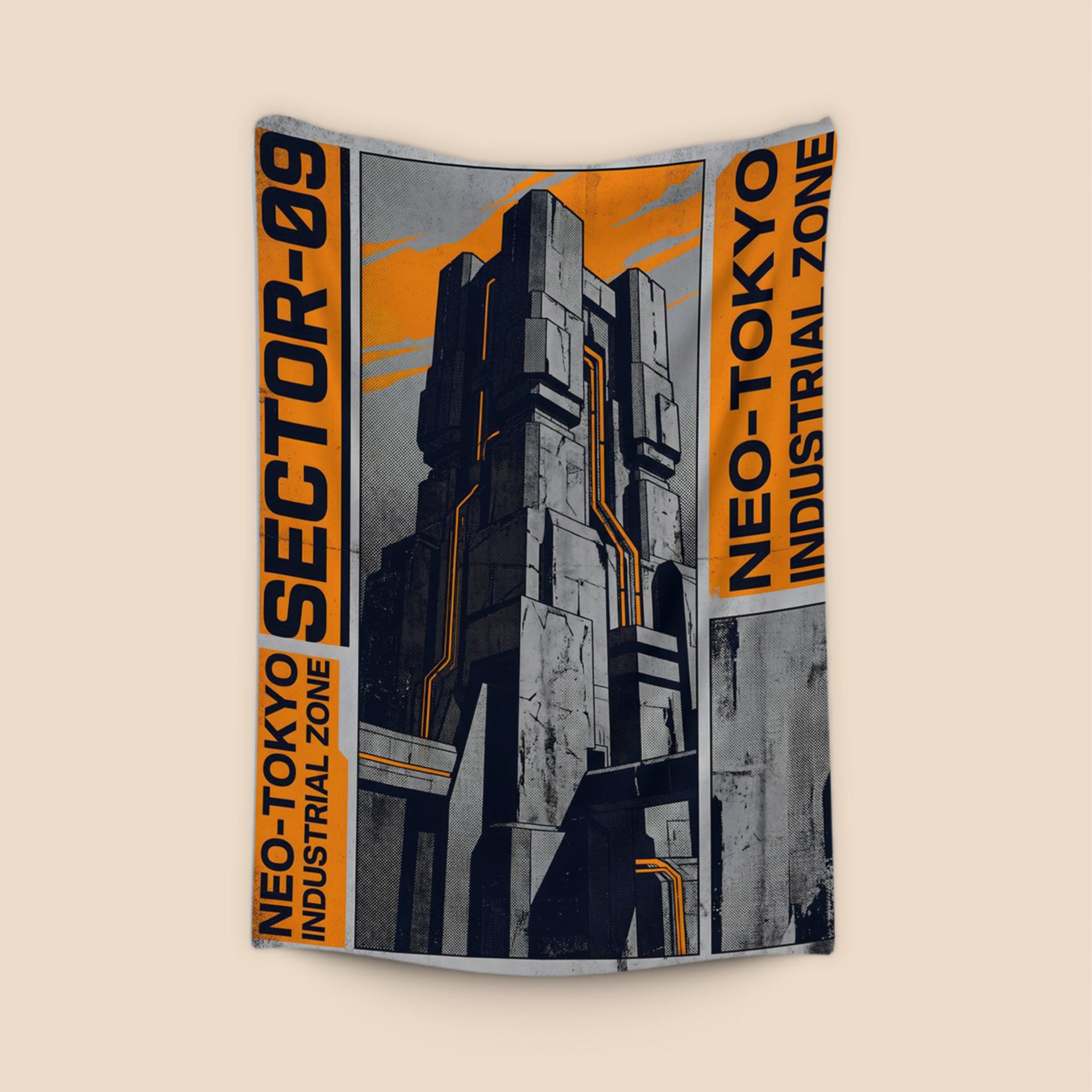 Neo-Tokyo Sector-09: Industrial Monolith