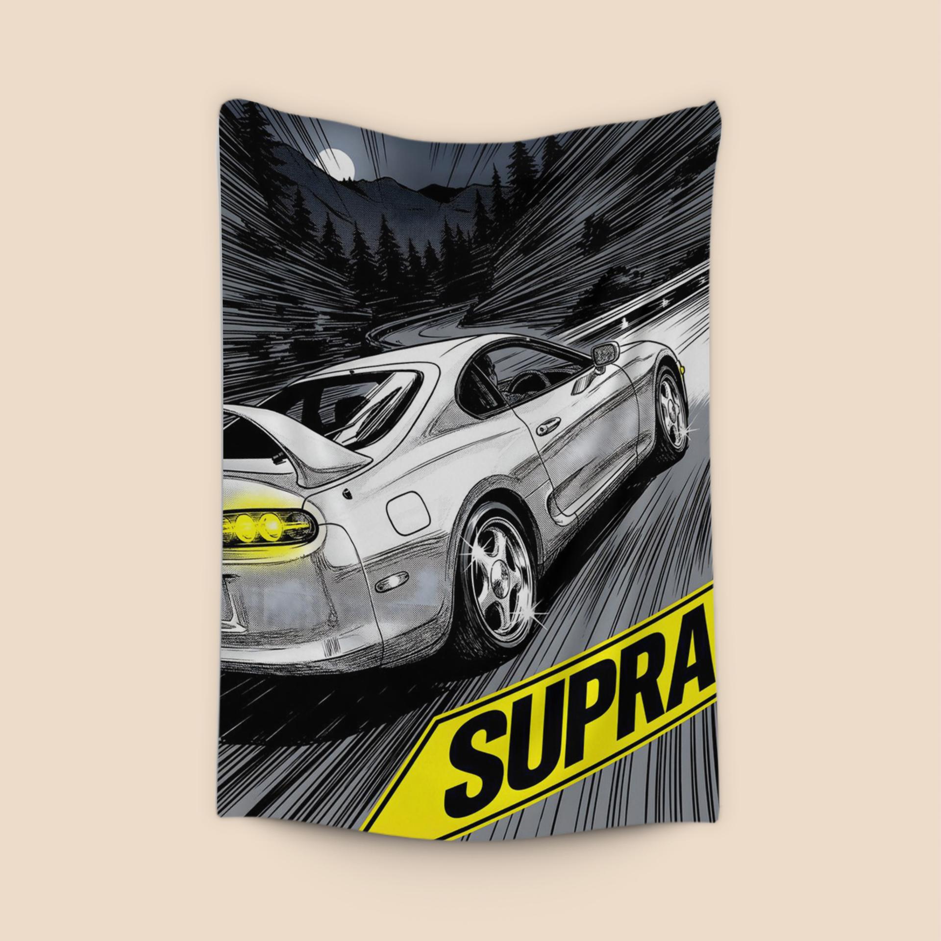 Toyota Supra A80 Manga Night Run