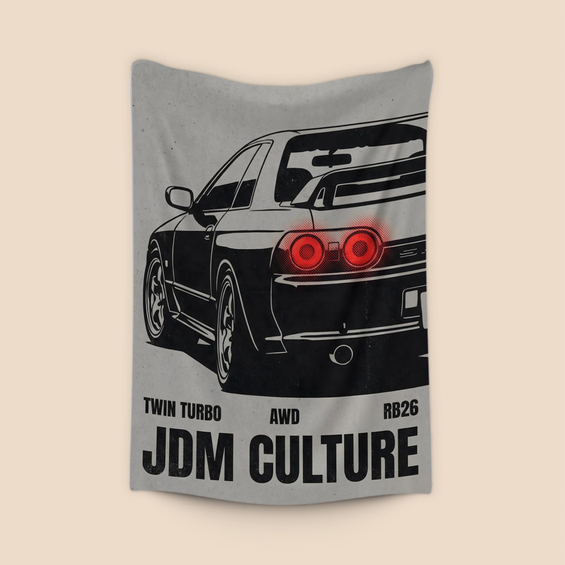 JDM Culture: R32 GT-R Technical Illustration