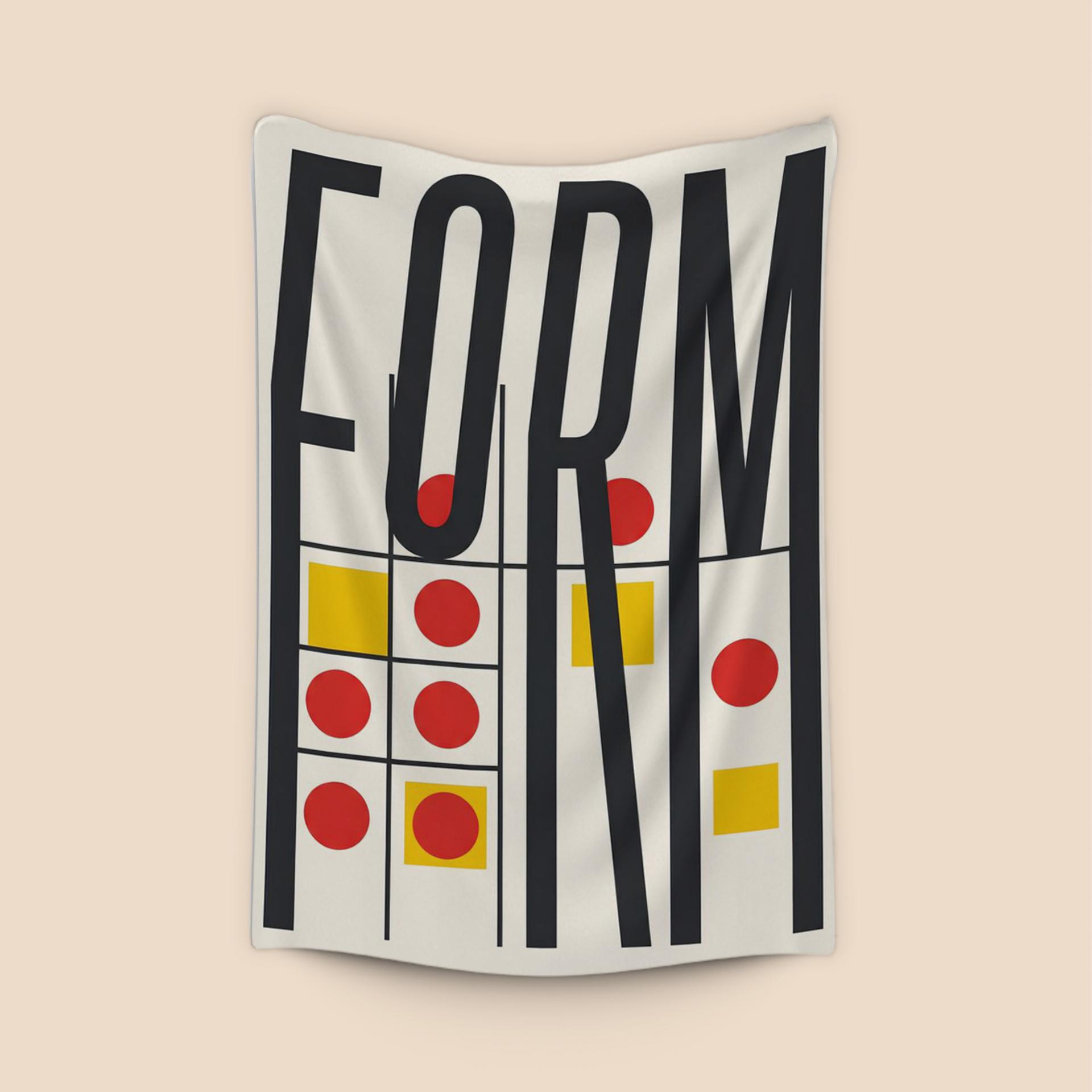 Form: A Bauhaus Typography Study