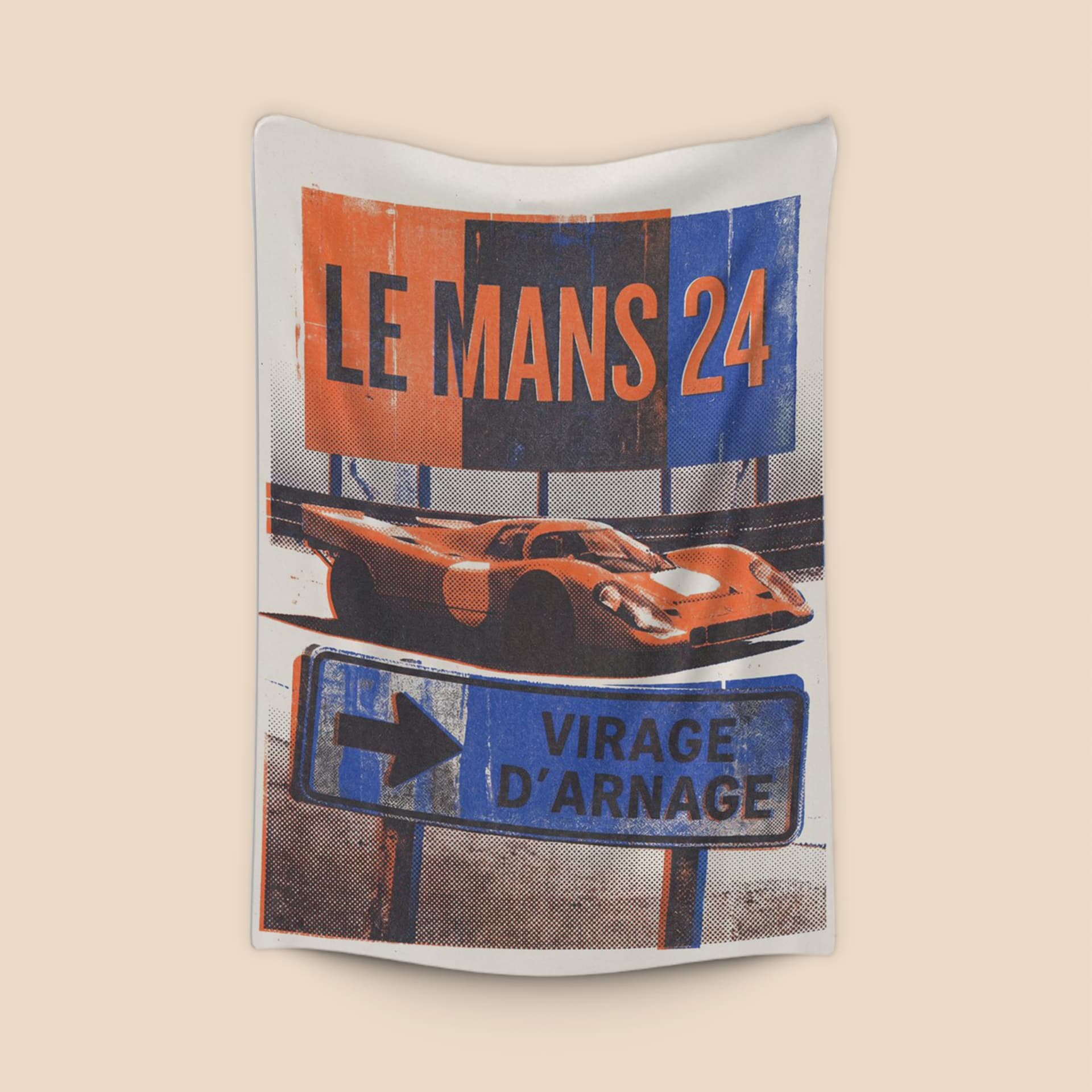 Le Mans 24h: Virage d'Arnage Porsche 917