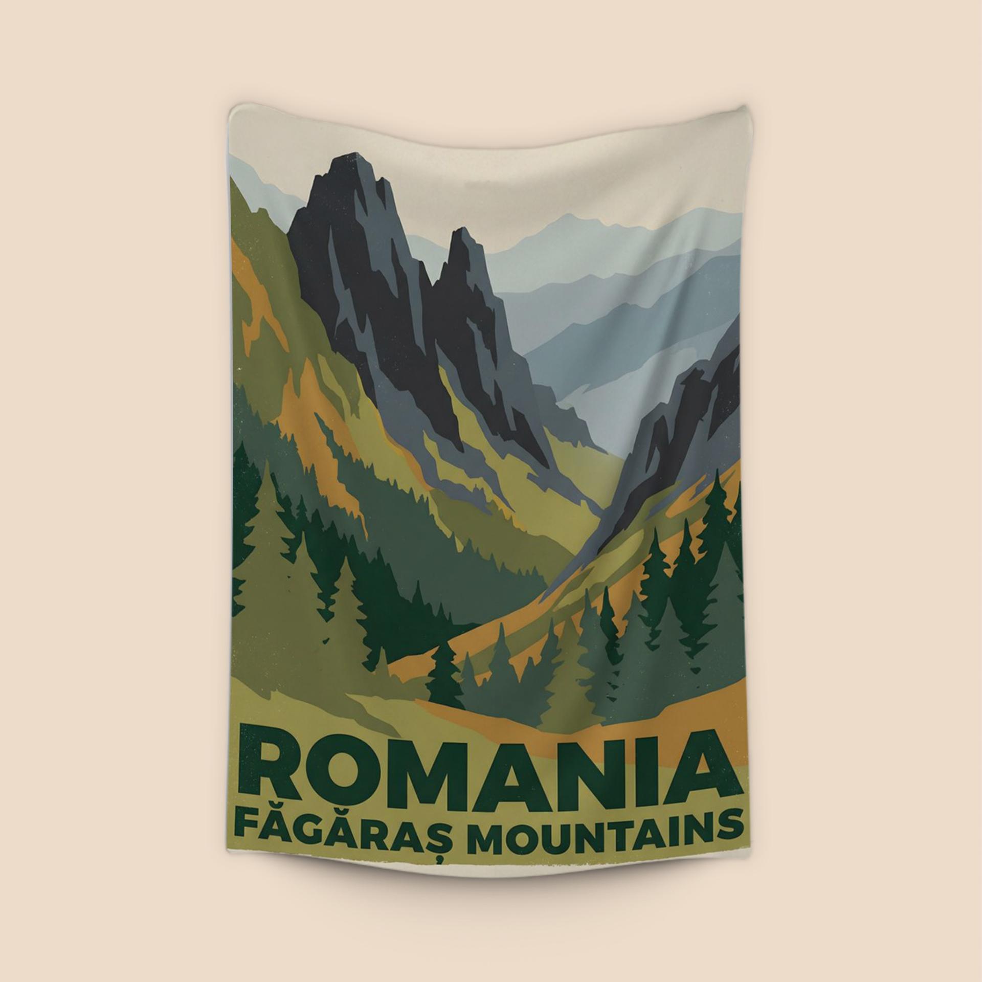 Romania: Făgăraș Mountains Alpine Valley