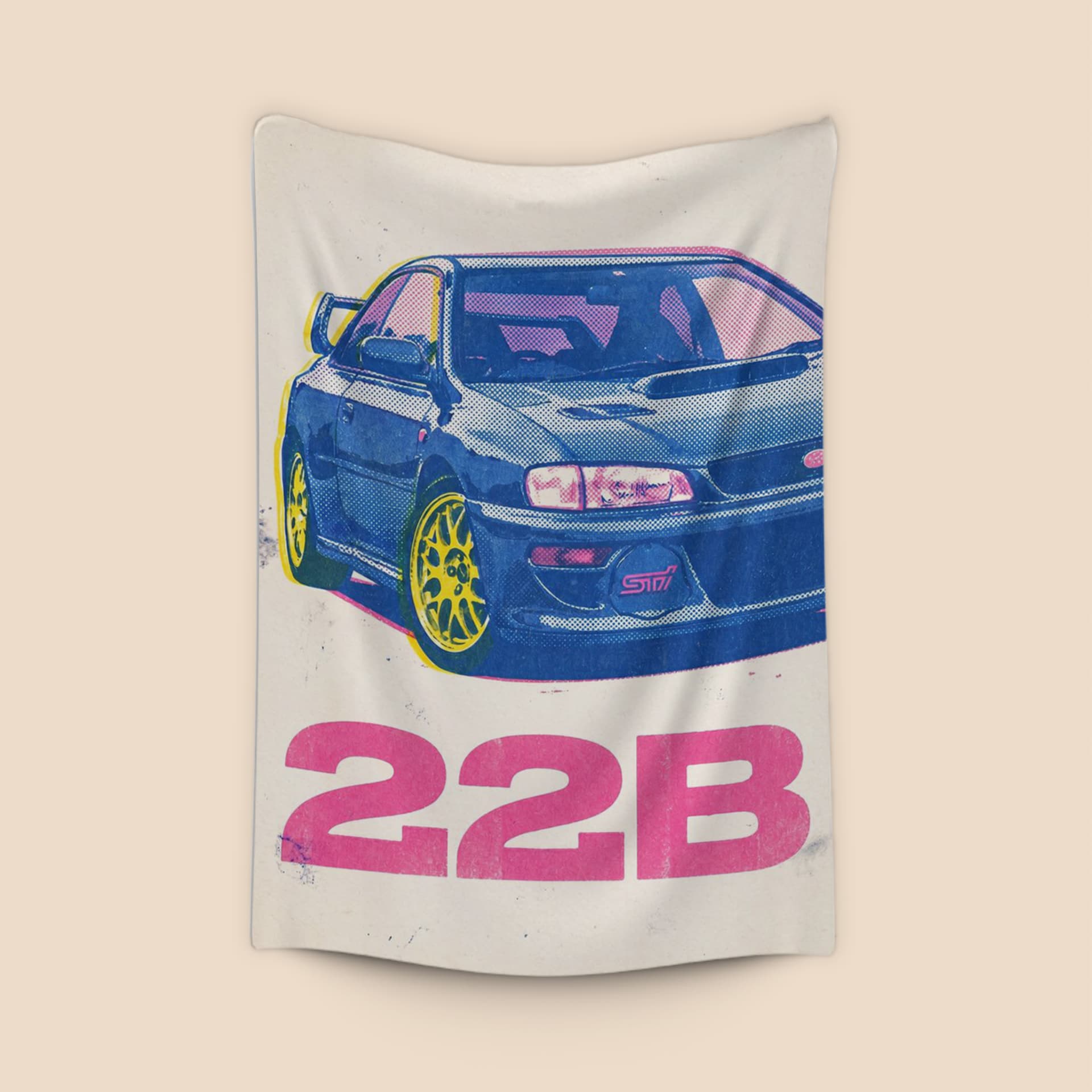 Subaru 22B STi Pop Art Edition