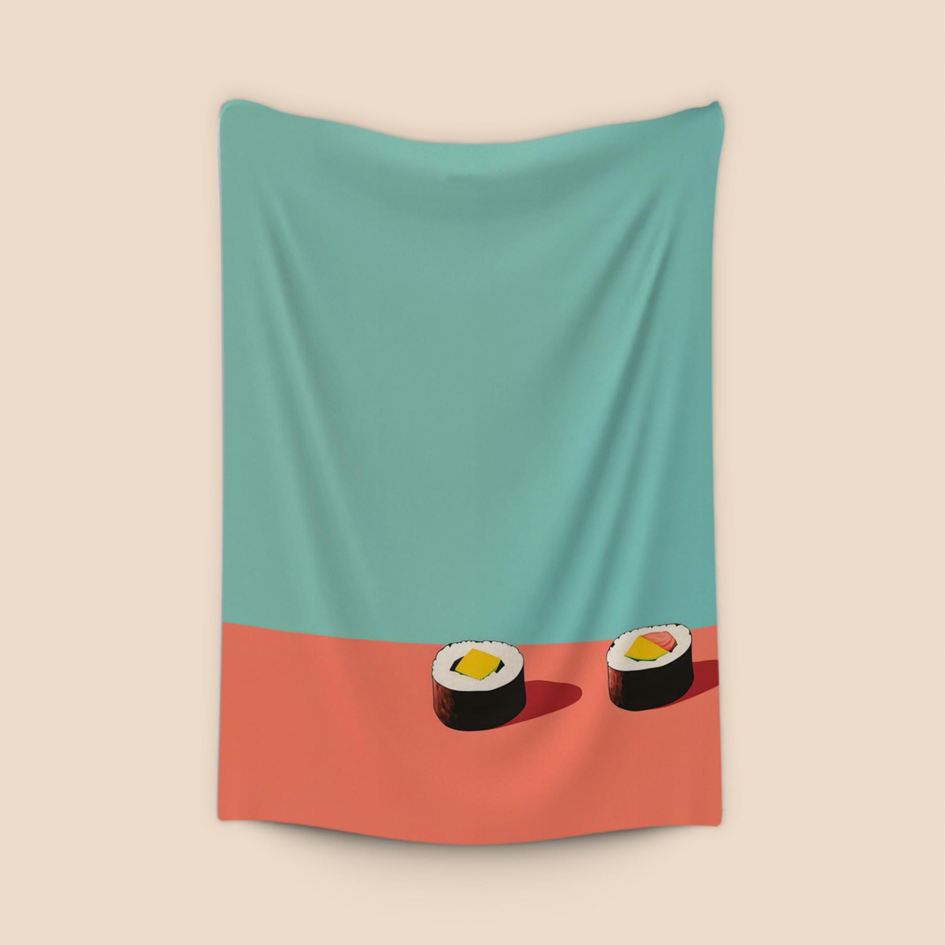 Minimalist Sushi Duo