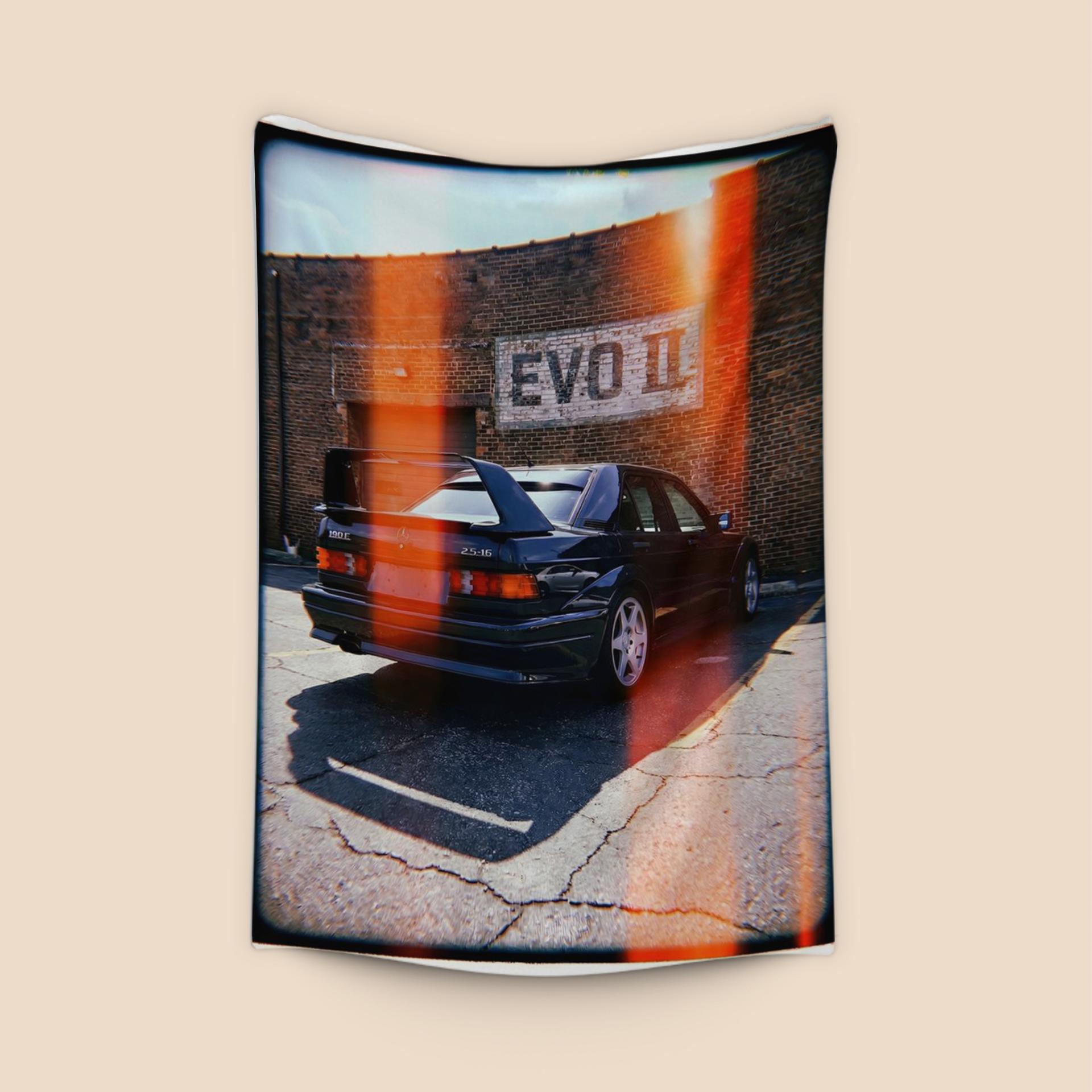 Mercedes 190E Evolution II: Instant Film Classic