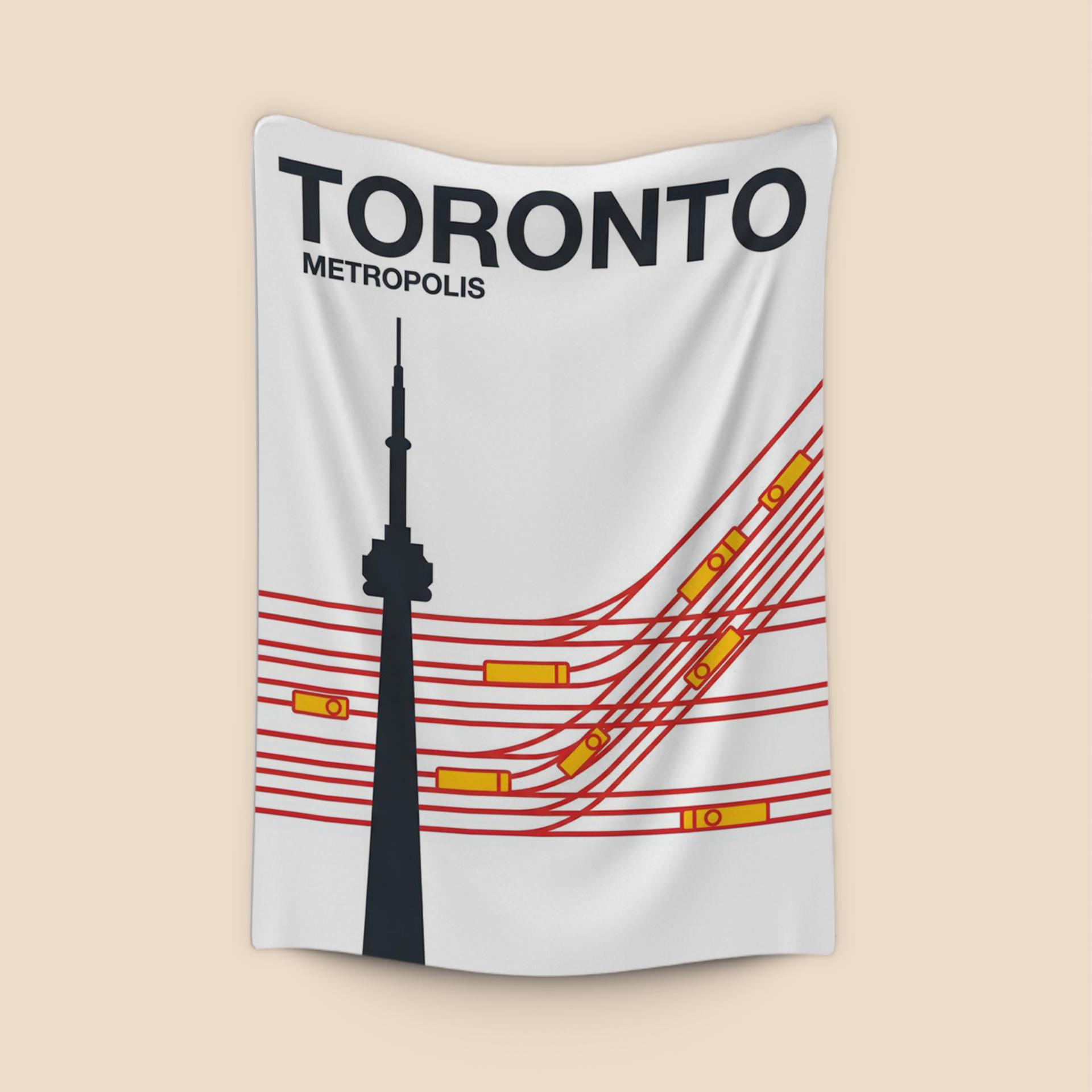 Toronto Metropolis Transit Illustration