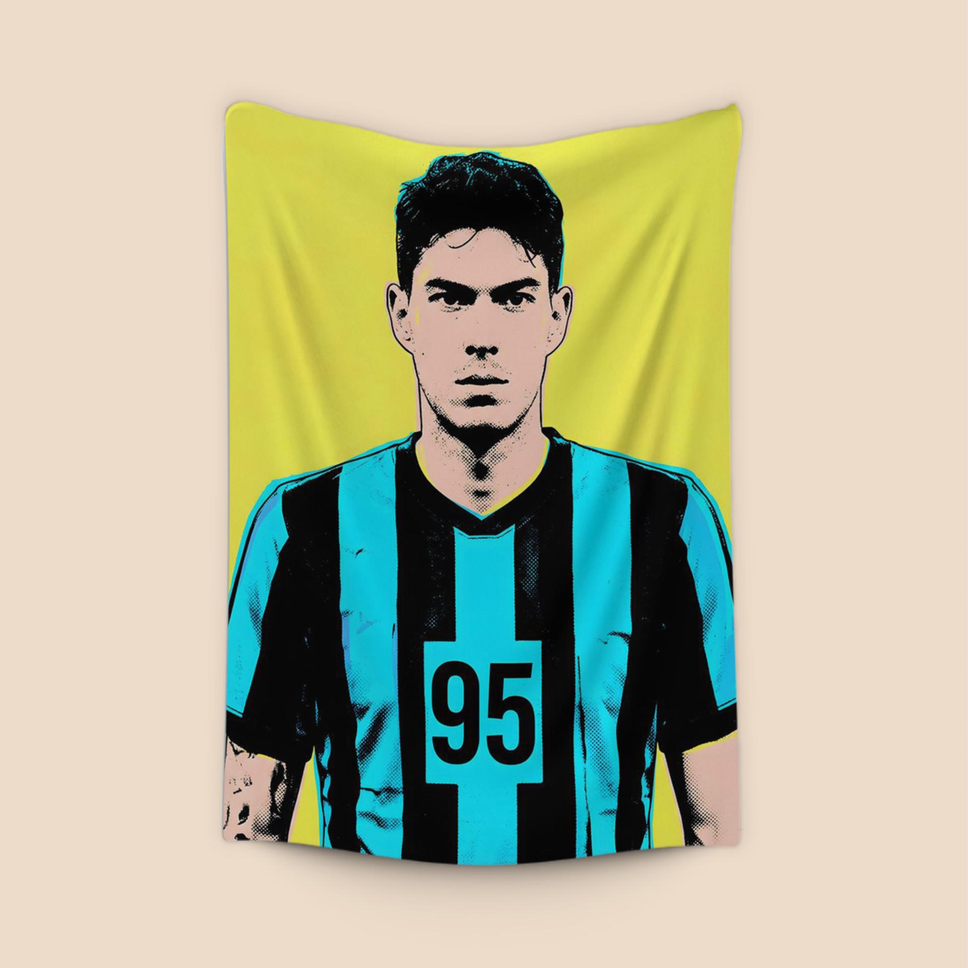 Alessandro Bastoni Number 95 Halftone Portrait