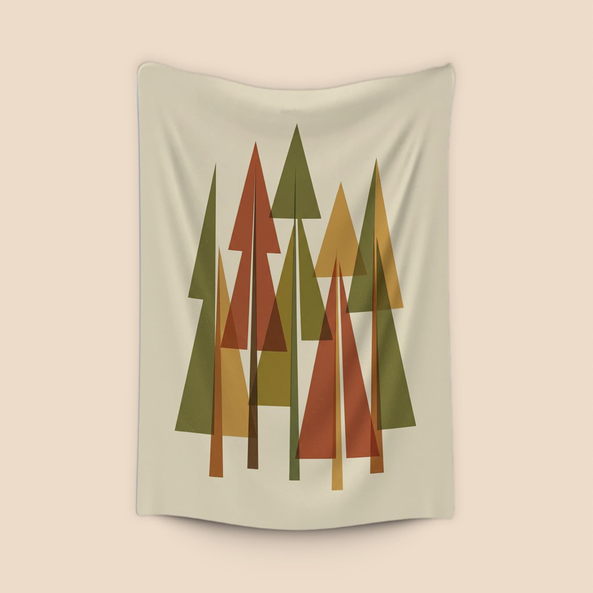 Geometric Woodland Harmony