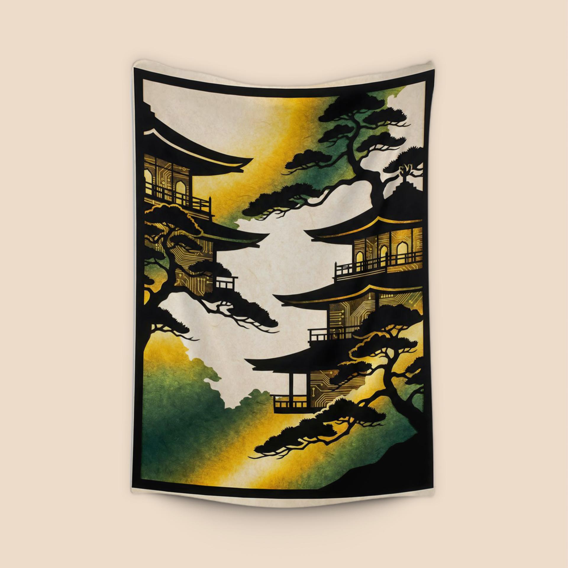 Techno-Zen: The Circuitry Pagoda