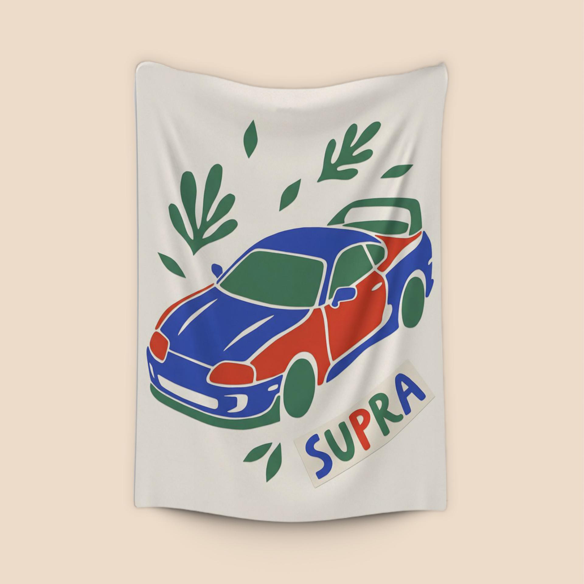 Matisse Style Toyota Supra A80 Cutout