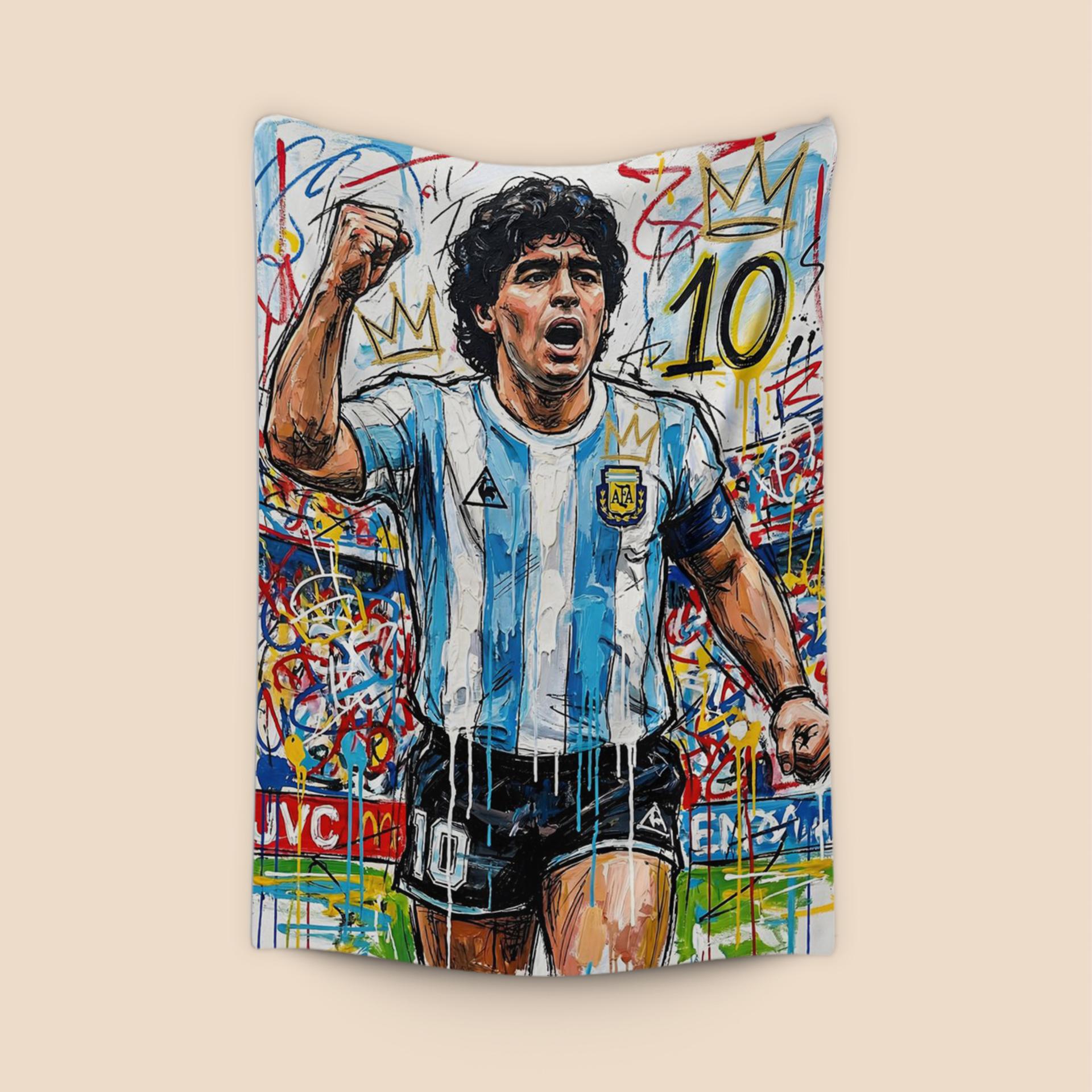 Maradona: Neo-Expressionist King of Football