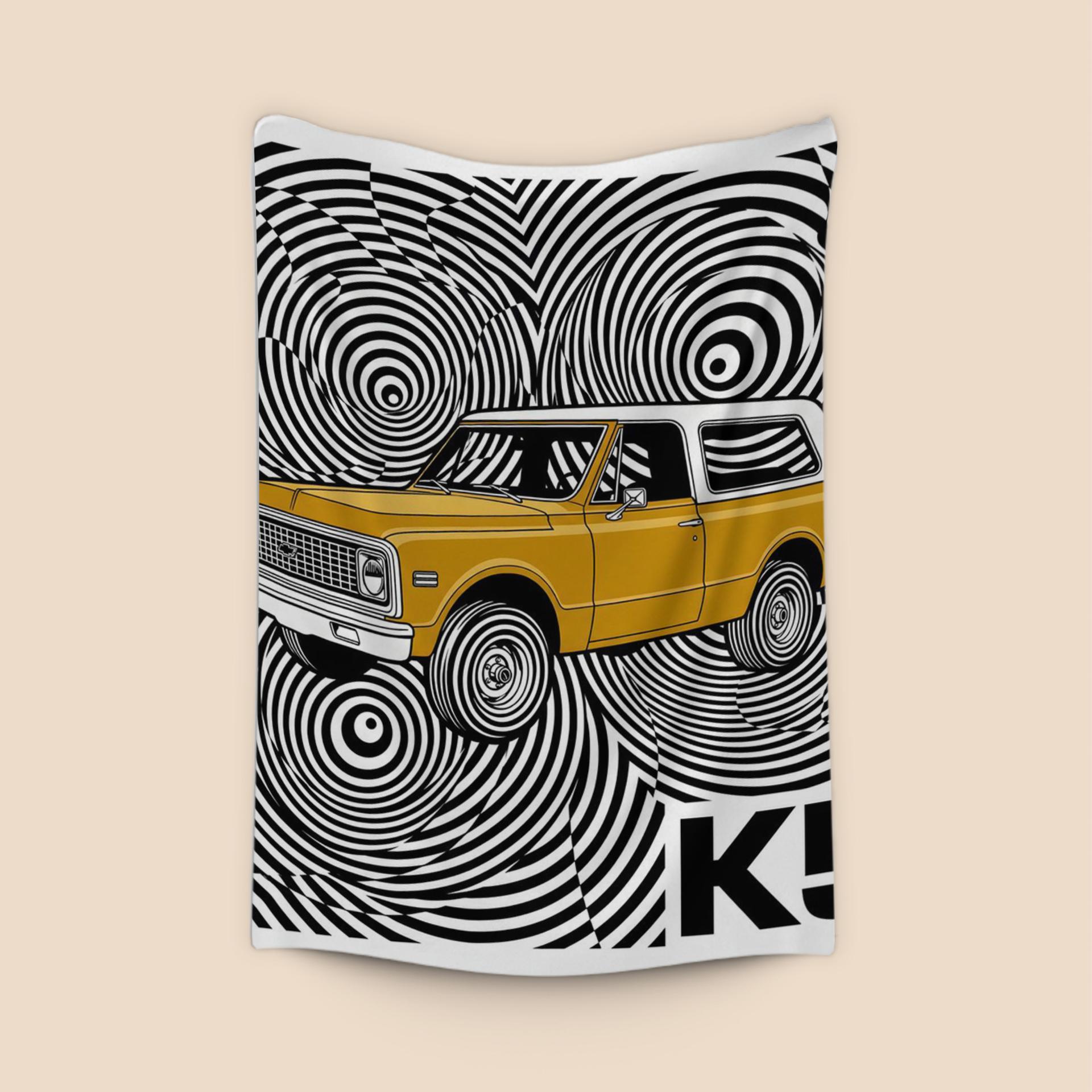 K5 Blazer: Hypnotic Op Art Edition