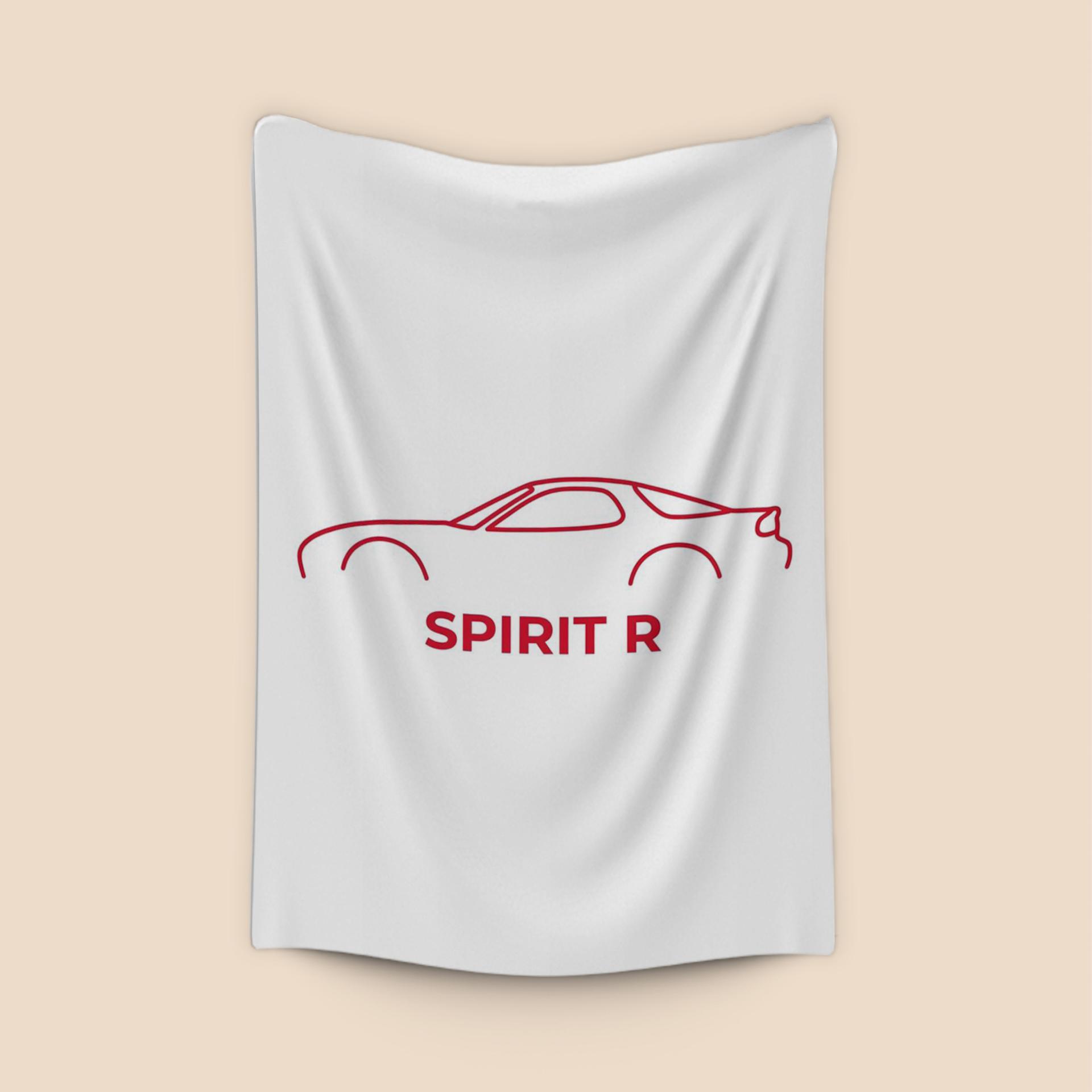 Spirit R: Minimalist RX-7 FD Silhouette