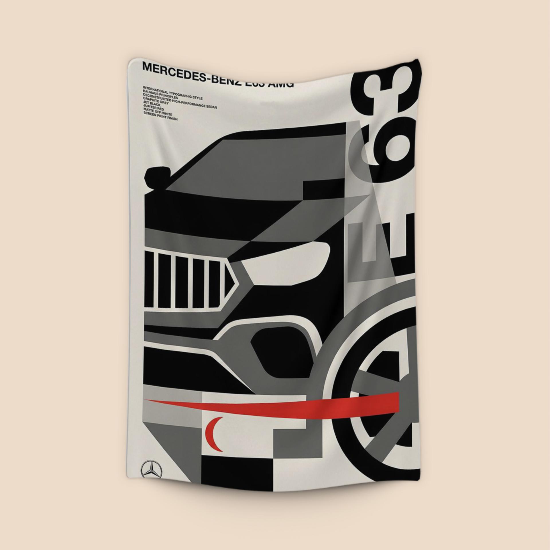 Mercedes E63 AMG Bauhaus Deconstructed