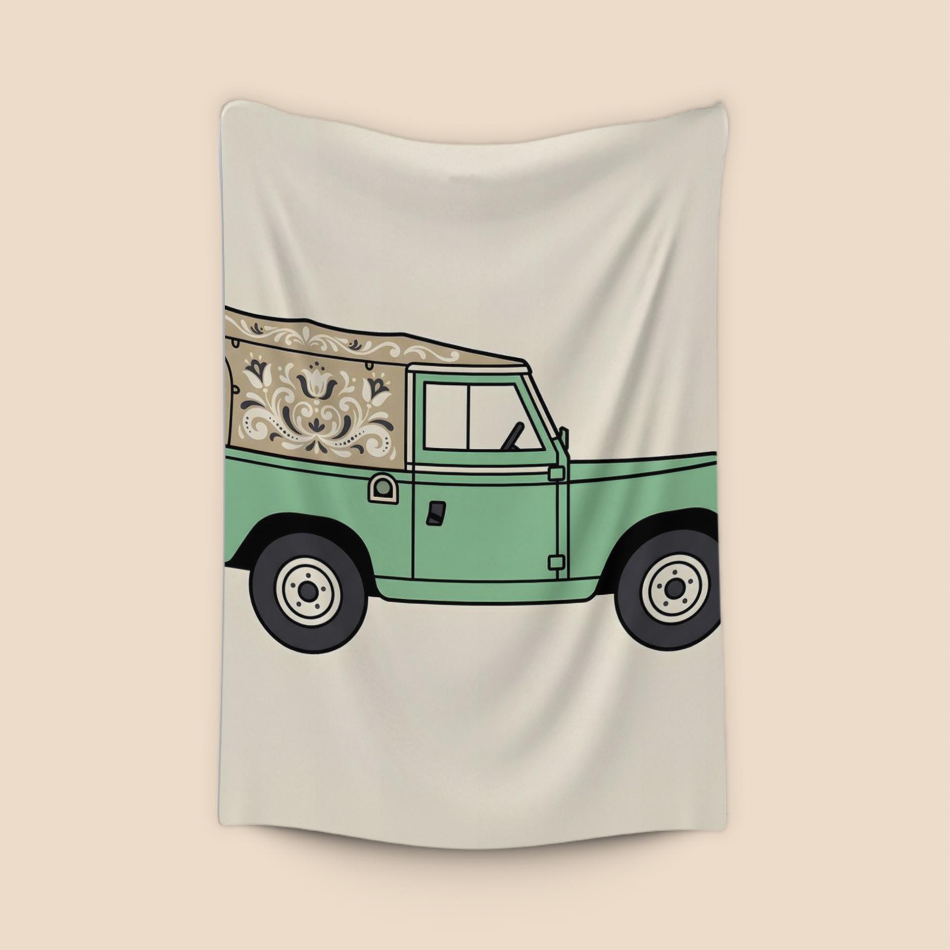 Ornate Expedition: Land Rover Series IIA Folk Art Edition
