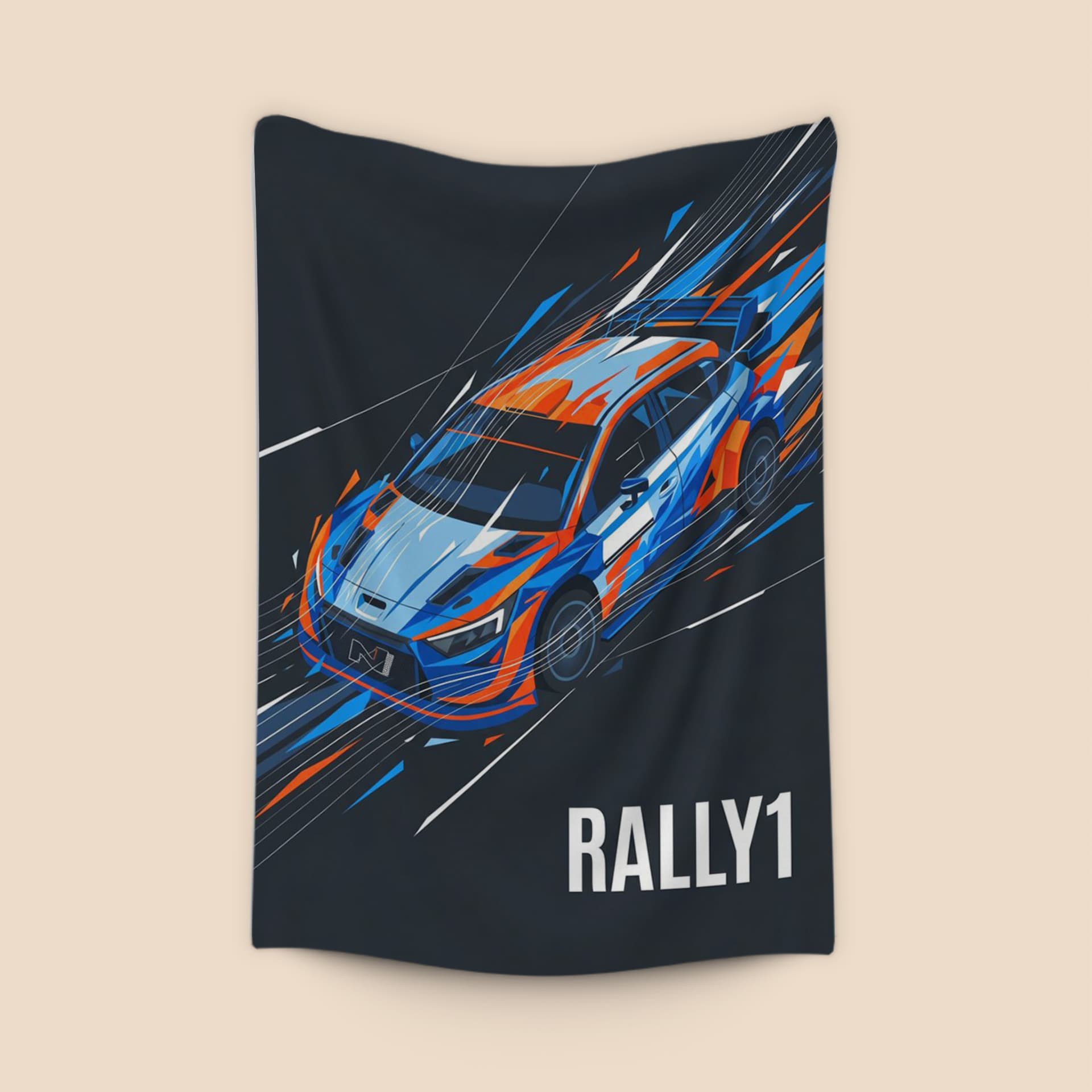 Hyundai i20 N Rally1 Kinetic Illustration