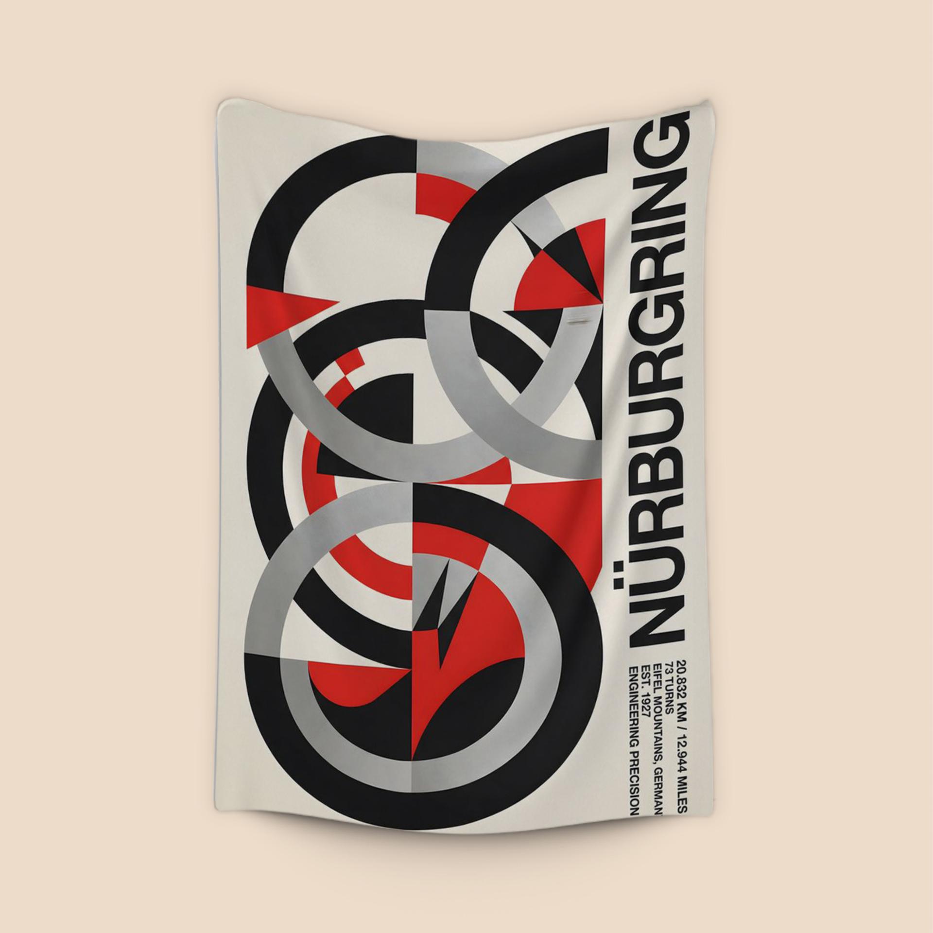 Engineering Precision: Nürburgring Geometric Abstraction