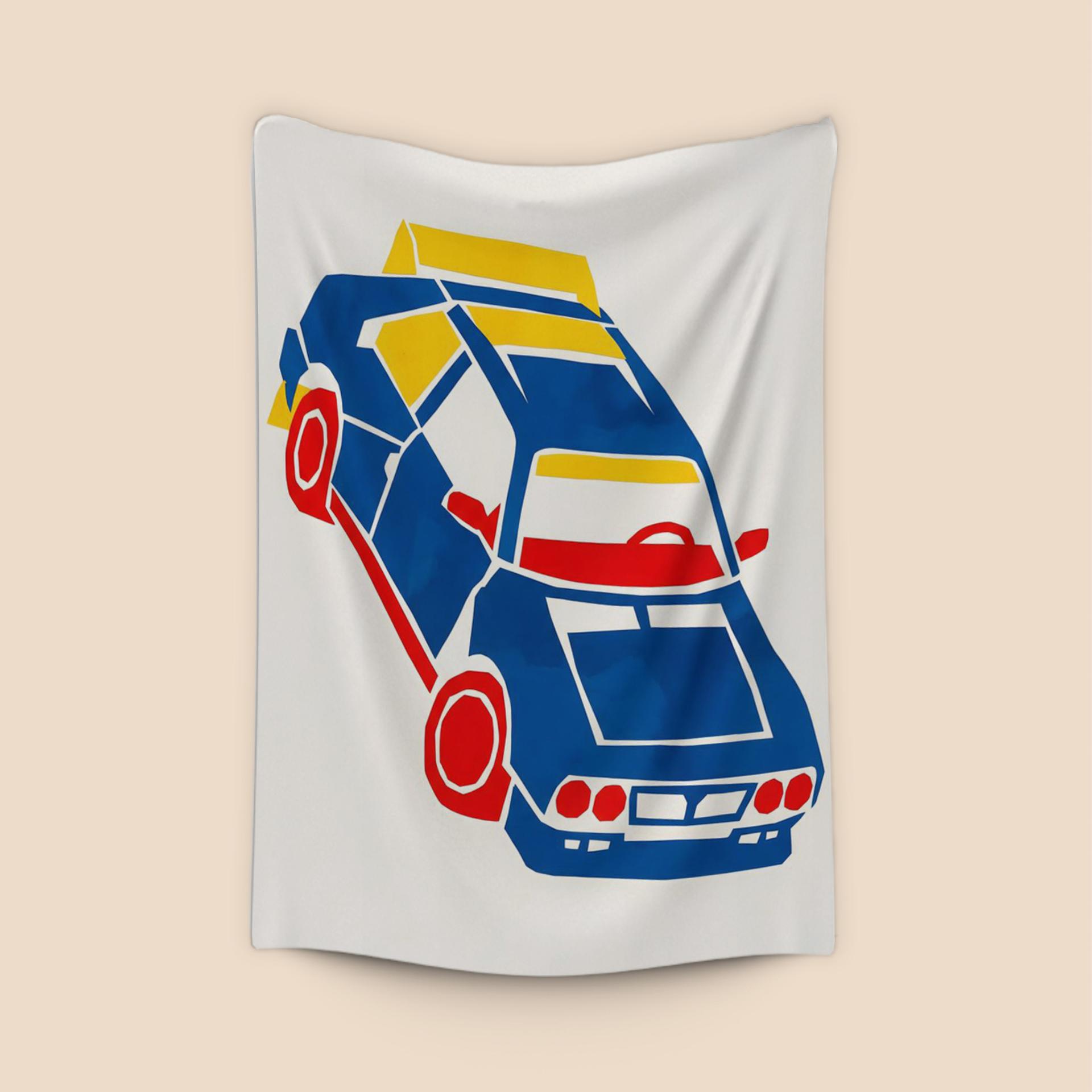 Matisse Rally: Lancia Delta S4 Paper Cutout