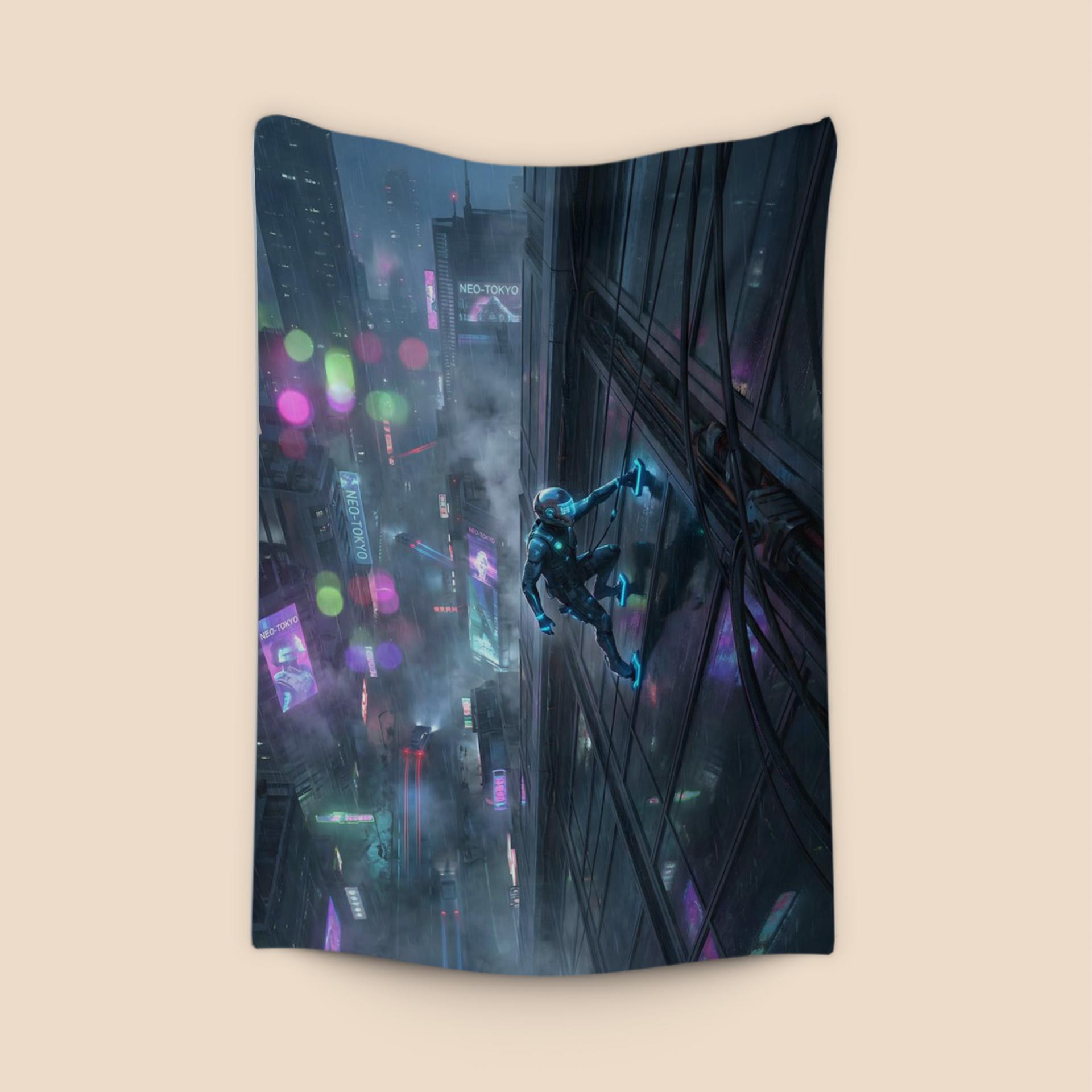 Neo-Tokyo Ascent: The Cybernetic Climber