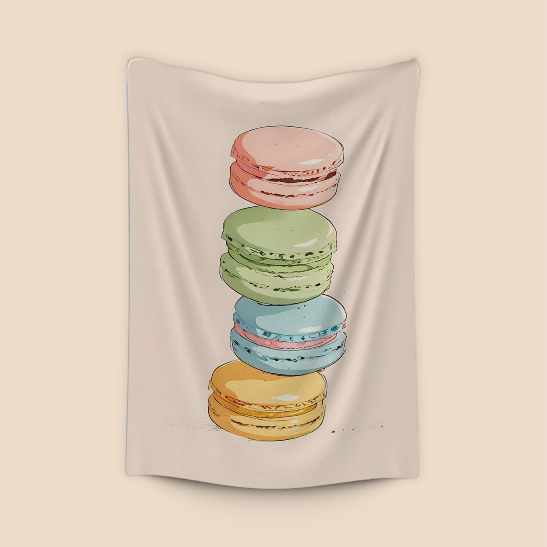 Pastel Macaron Stack